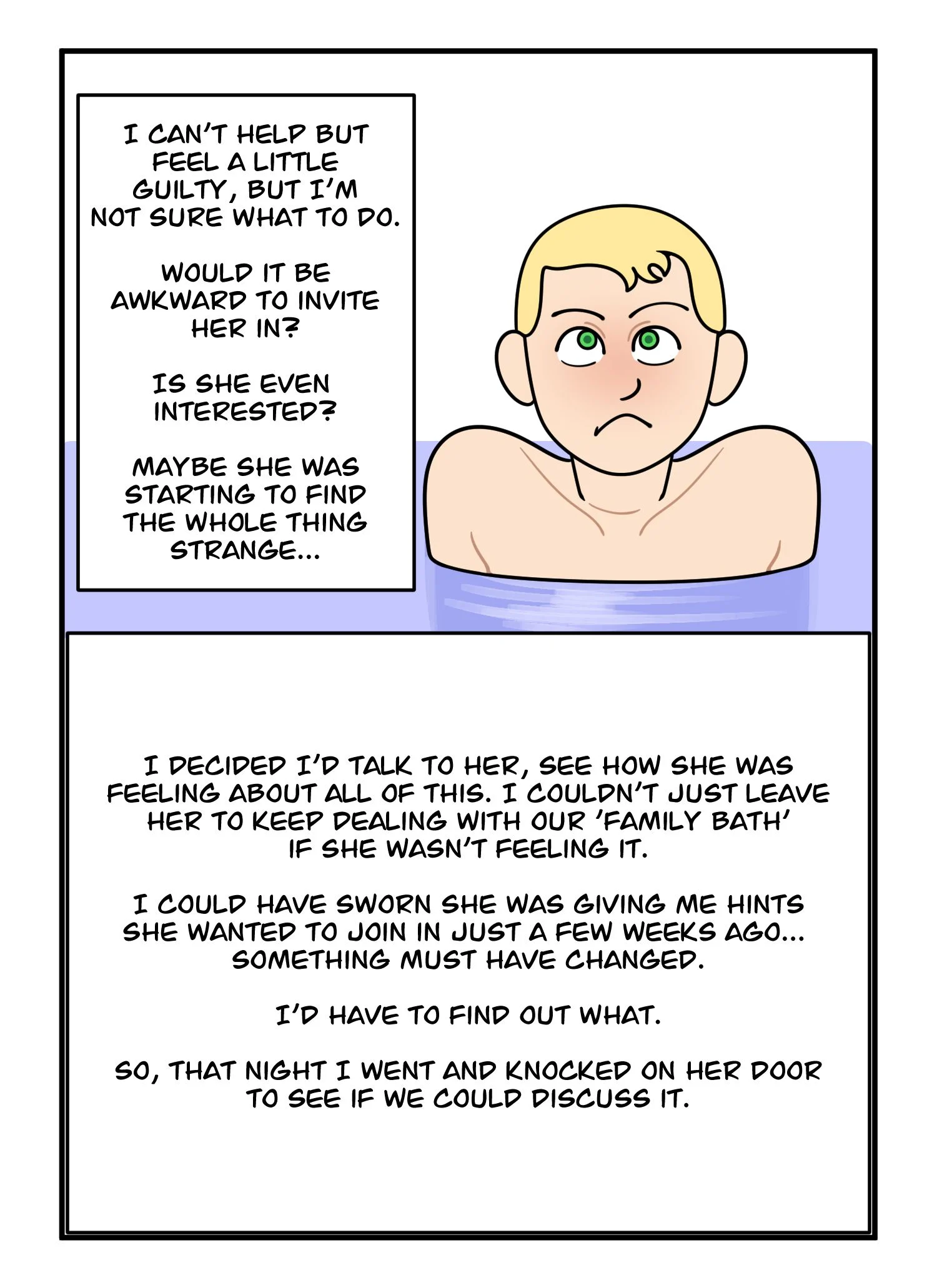 Bathtime, Together! [DeadEndDraws] - Chapter 3 — Page 8