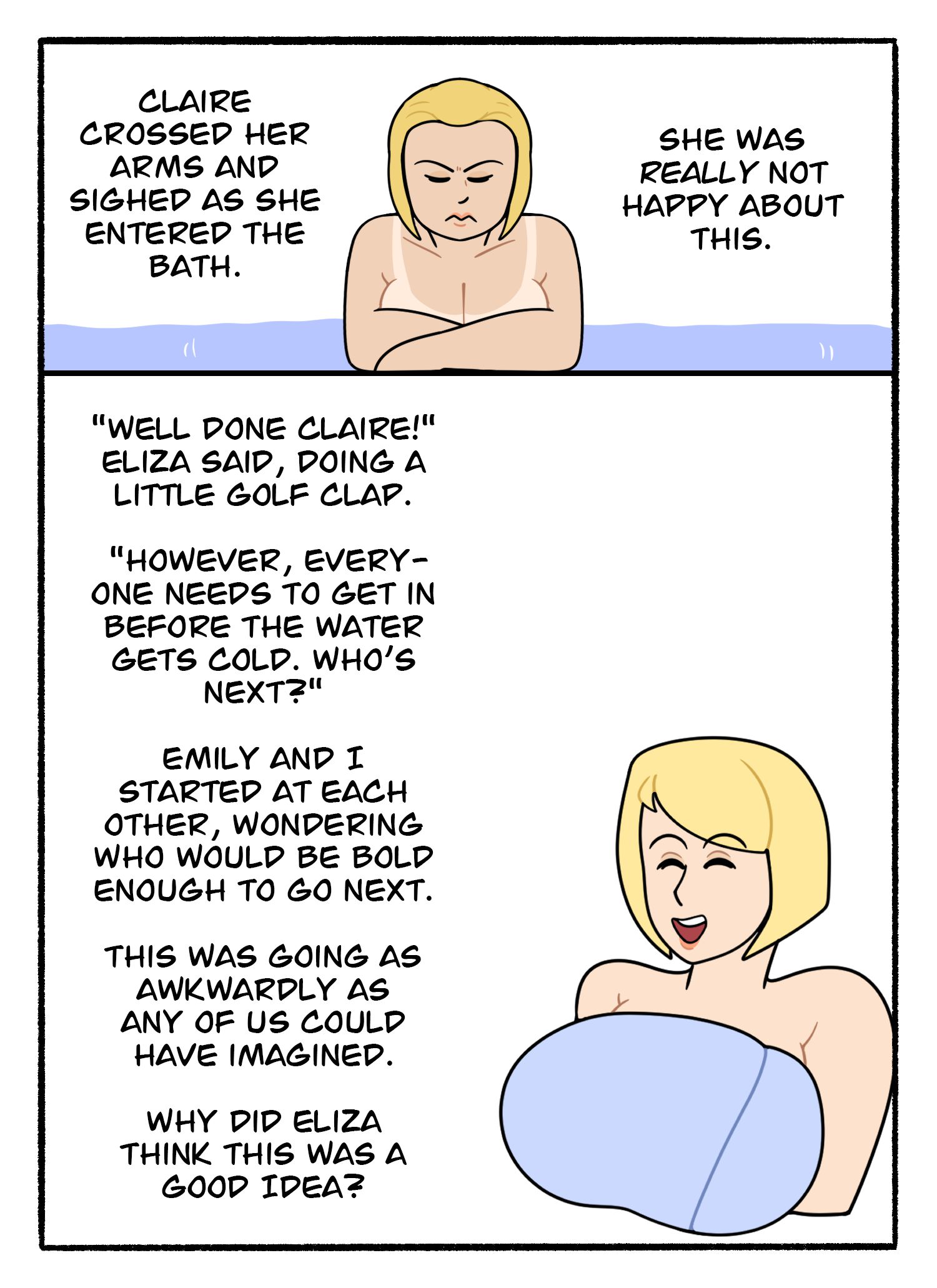 Bathtime, Together! [DeadEndDraws] - Chapter 1 — Page 11