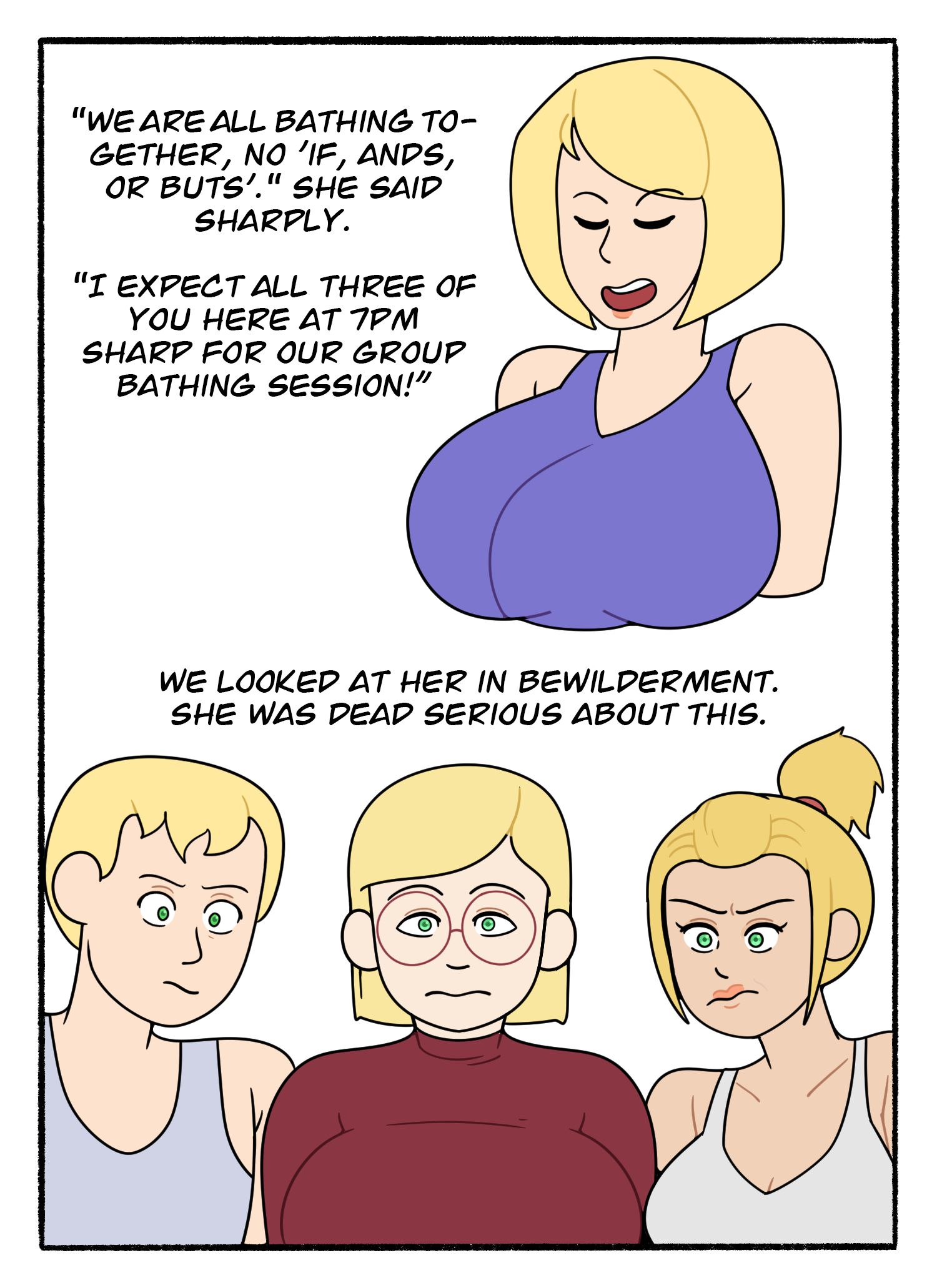 Bathtime, Together! [DeadEndDraws] - Chapter 1 — Page 7