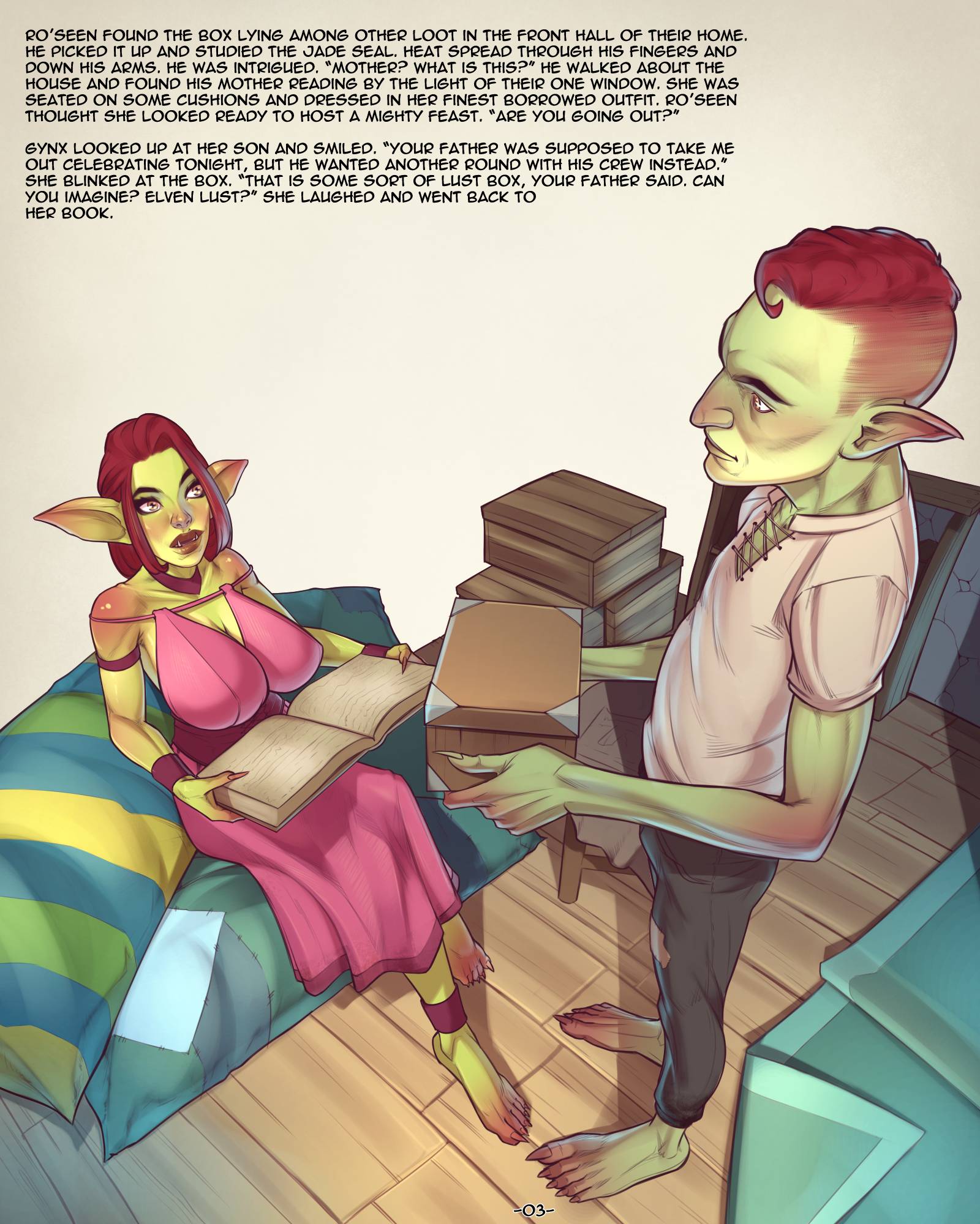 Behind The Jade Seal – The Heist [JDSeal] - Chapter 1 — Page 5