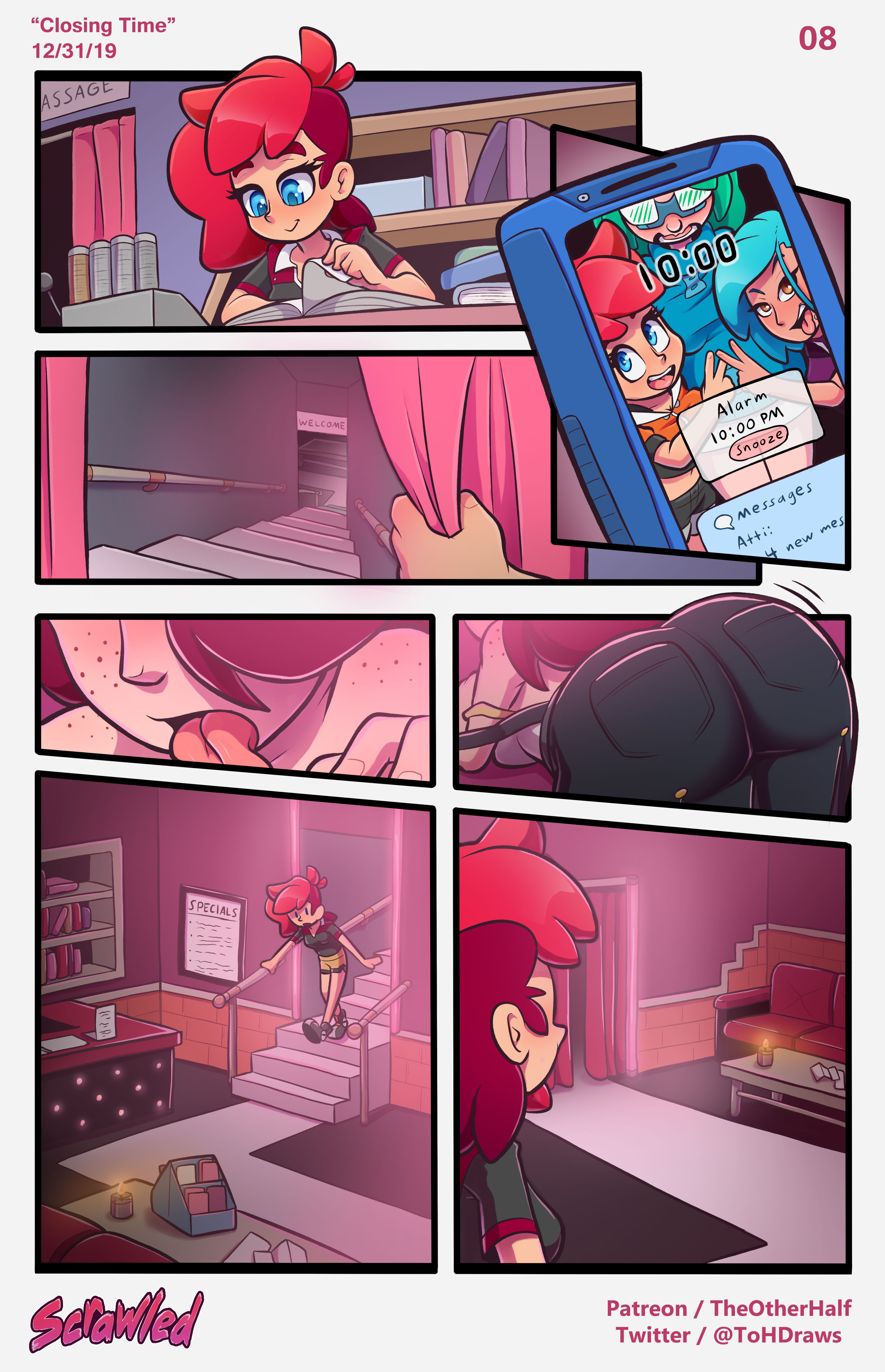 Scrawled [TheOtherHalf] - Chapter 1.5 — Page 8