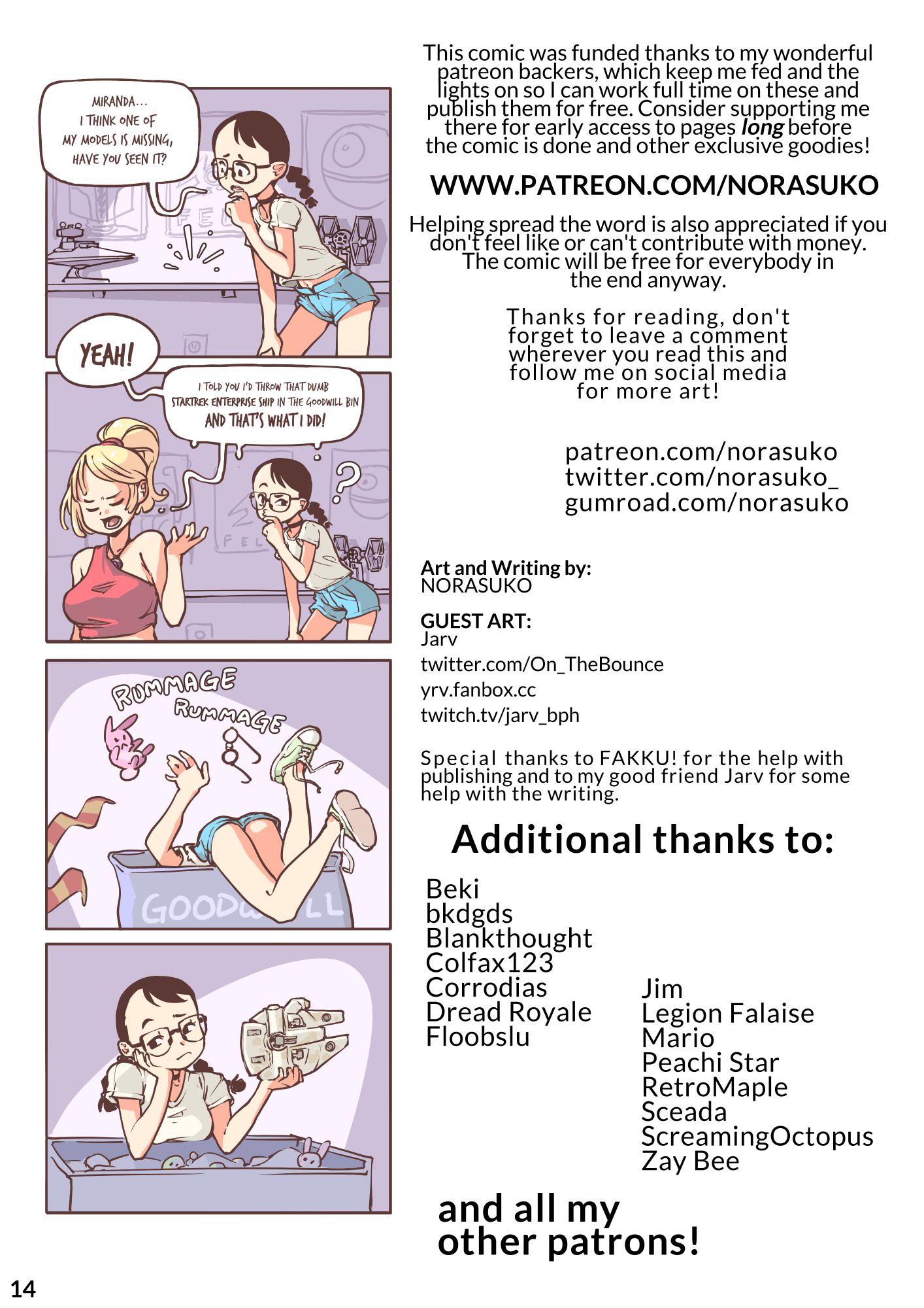 Roommates [Norasuko] - Chapter 1 — Page 15