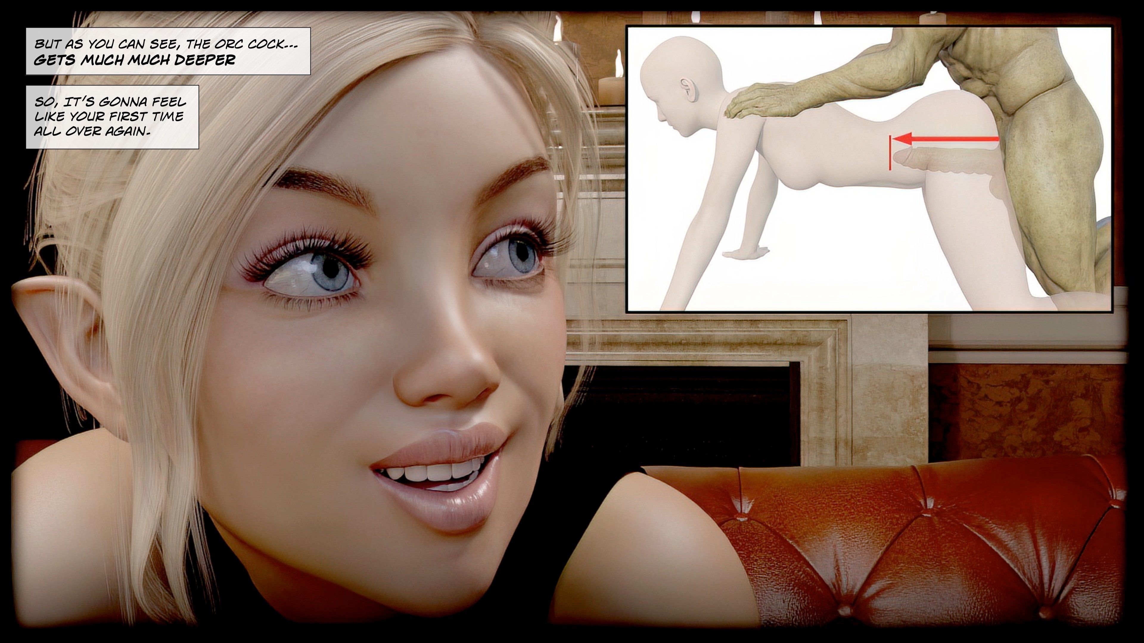 Fantasy VS Reality – Fantasyland [Sexy3DComics | Gonzo] - Chapter 1 — Page 38