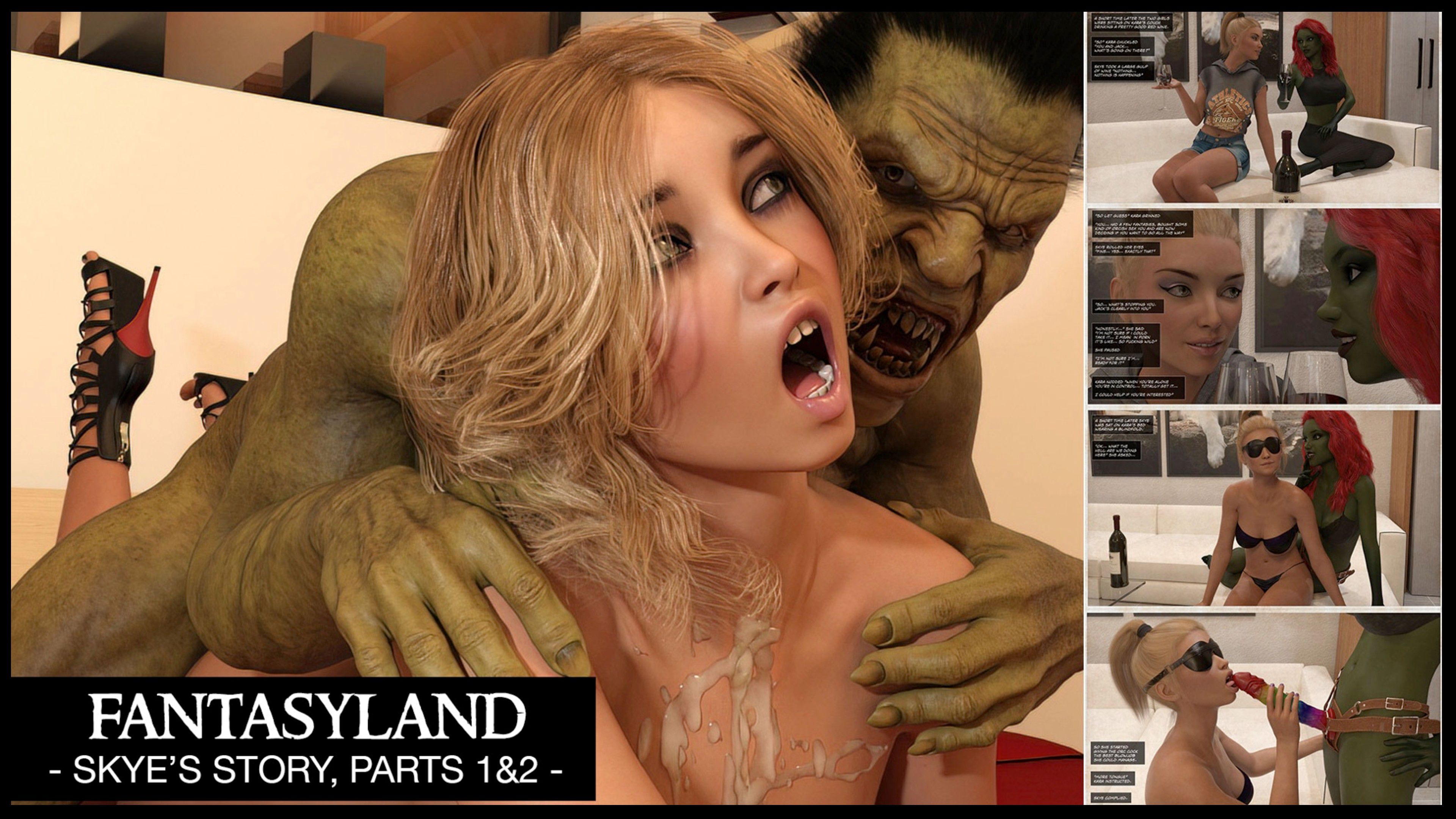 Skye’s Story – Fantasyland [Sexy3DComics | Gonzo] - Chapter 3 — Page 148