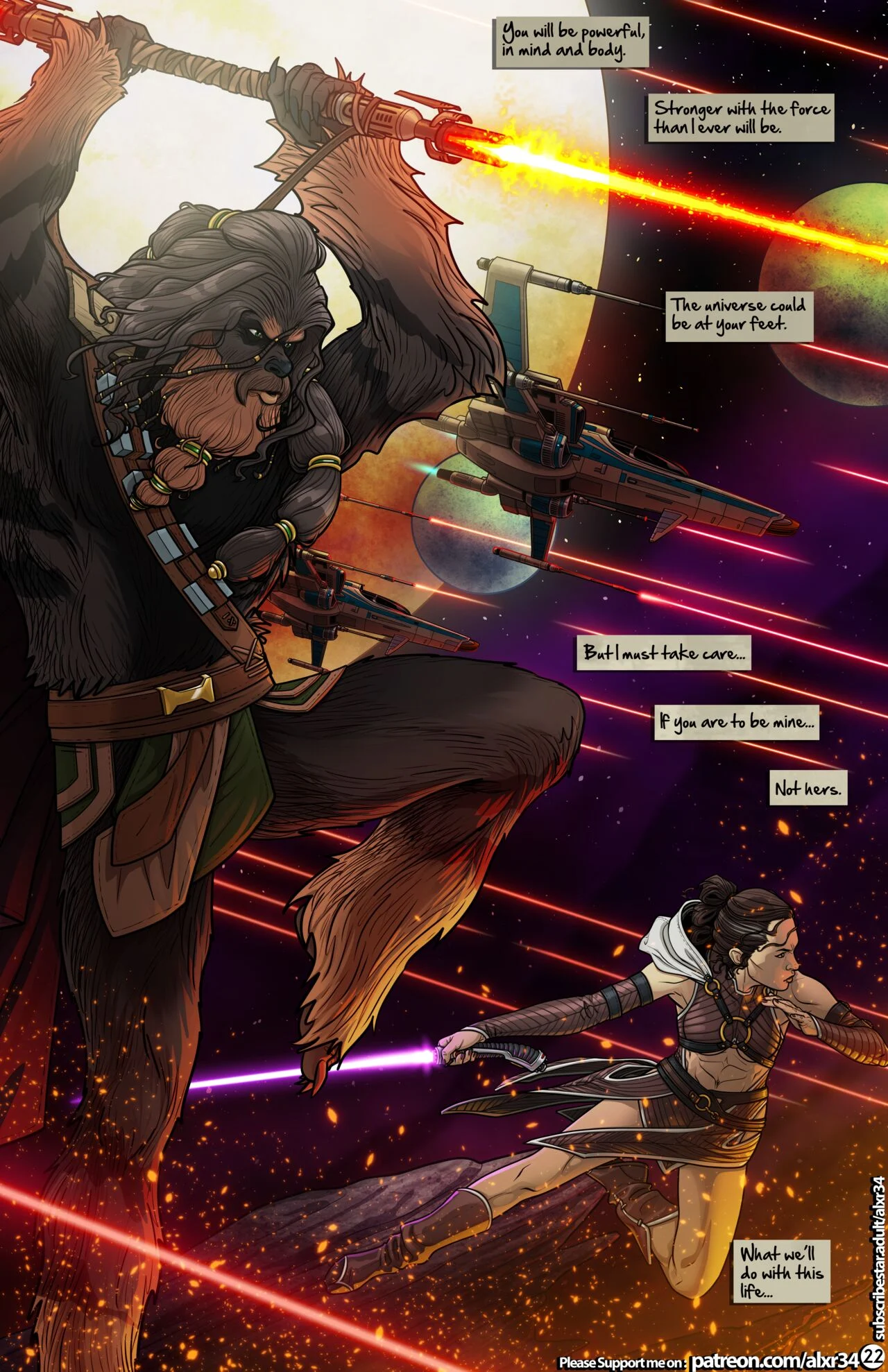 A Complete Guide To Wookie Sex (Star Wars) [Alxr34] - Chapter 6 — Page 24