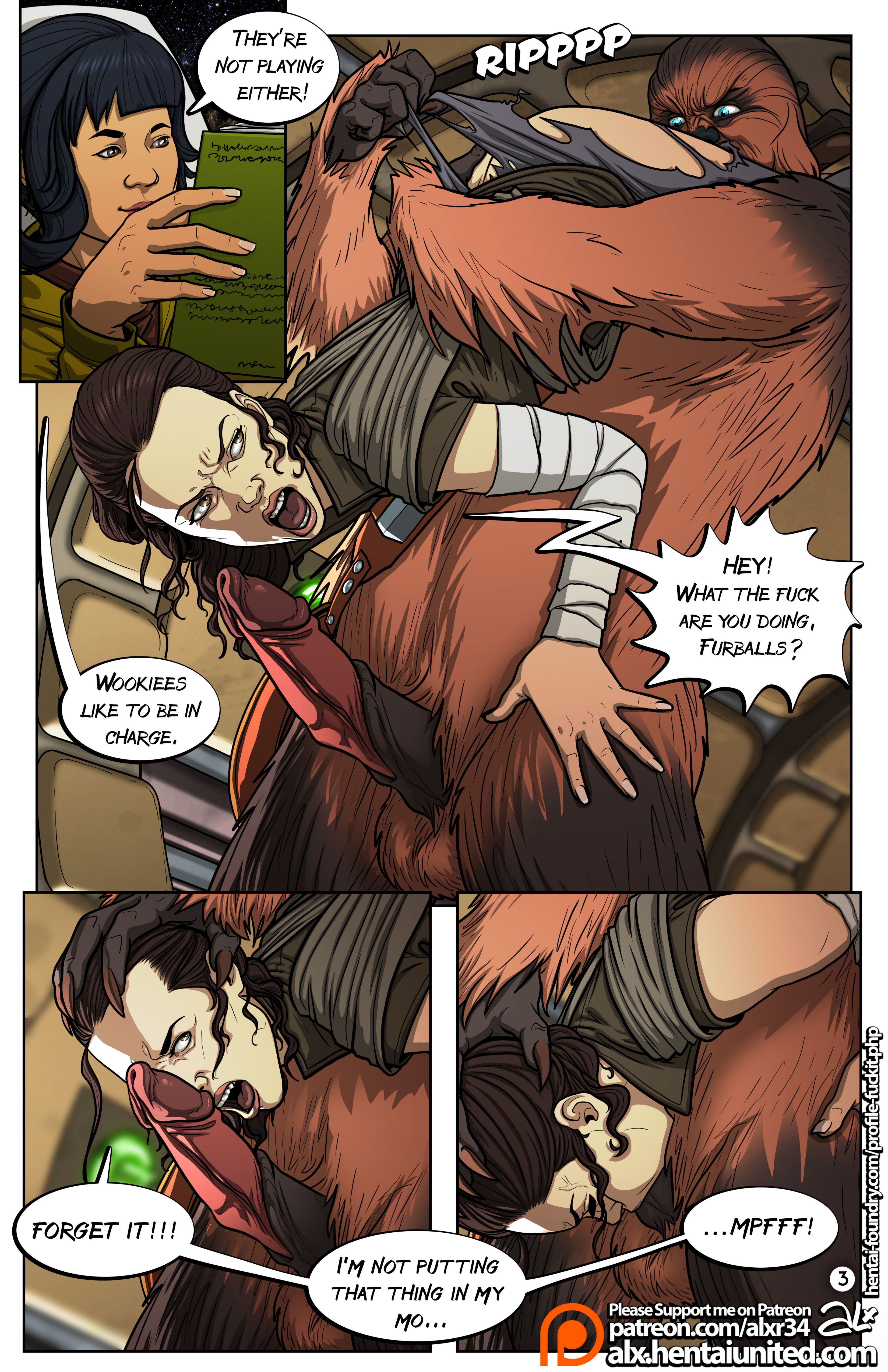 A Complete Guide To Wookie Sex (Star Wars) [Alxr34] - Chapter 1 — Page 5