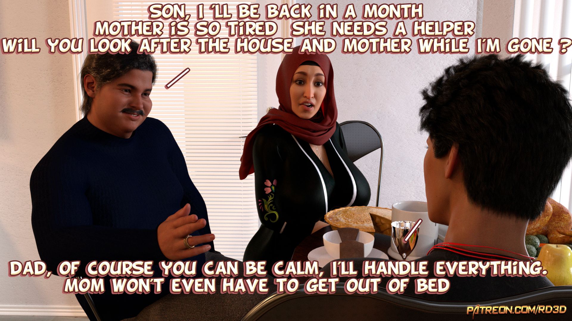 Lust Predators – Hijab Amatures [Real-Deal 3D] - Chapter 1 — Page 33