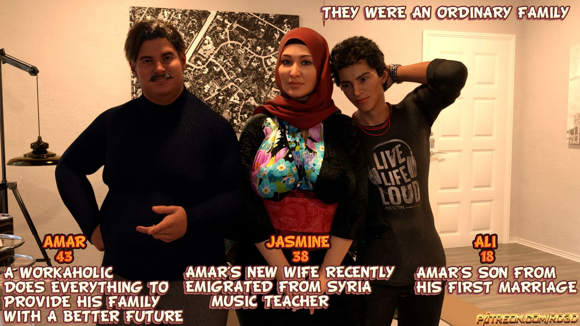 Lust Predators – Hijab Amatures [Real-Deal 3D] - Chapter 1 — Page 41