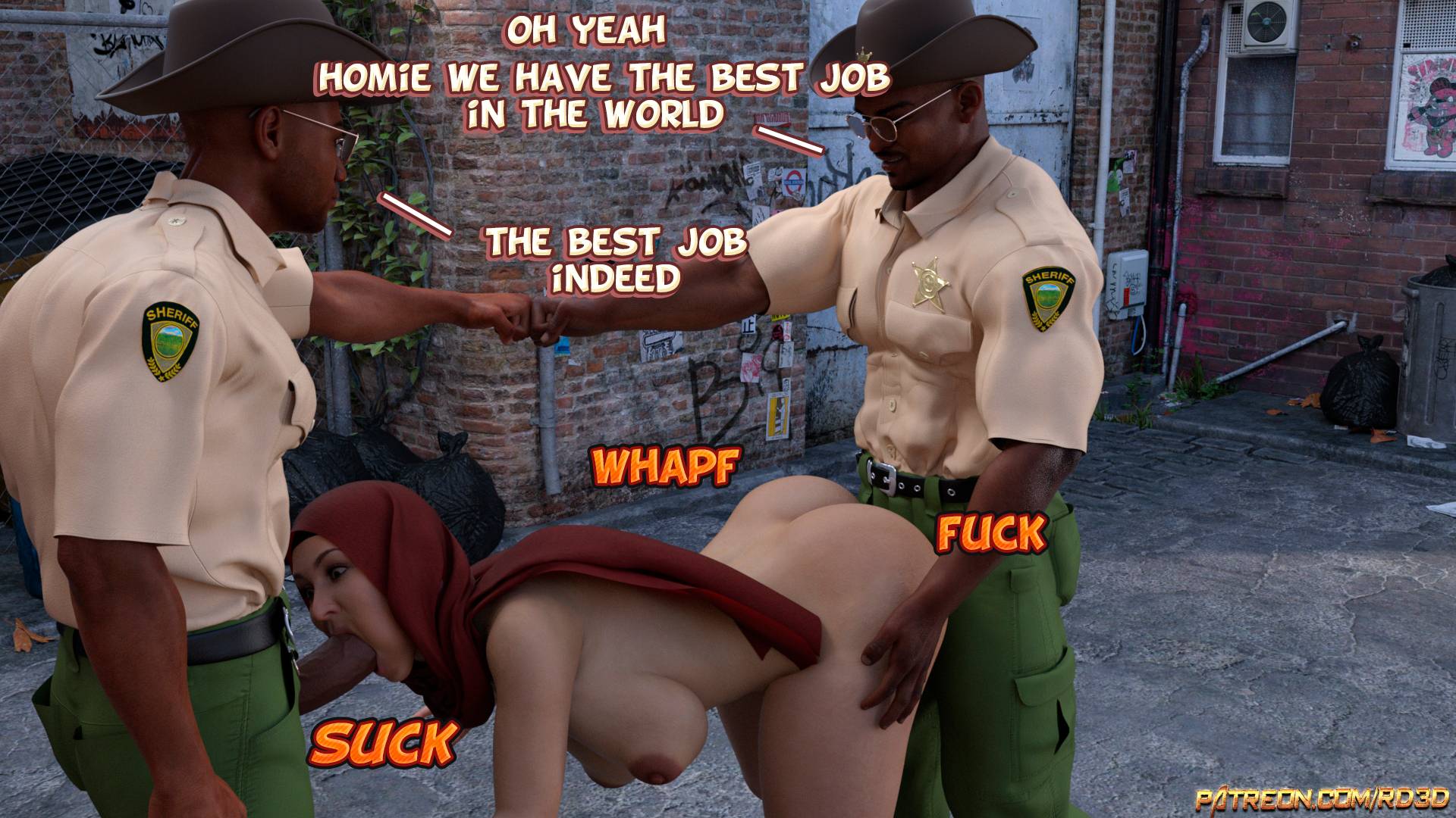 Lust Predators – Hijab Amatures [Real-Deal 3D] - Chapter 1.5 — Page 33