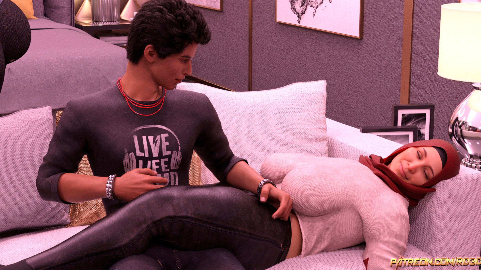 Lust Predators – Hijab Amatures [Real-Deal 3D] - Chapter 0.3 — Page 4