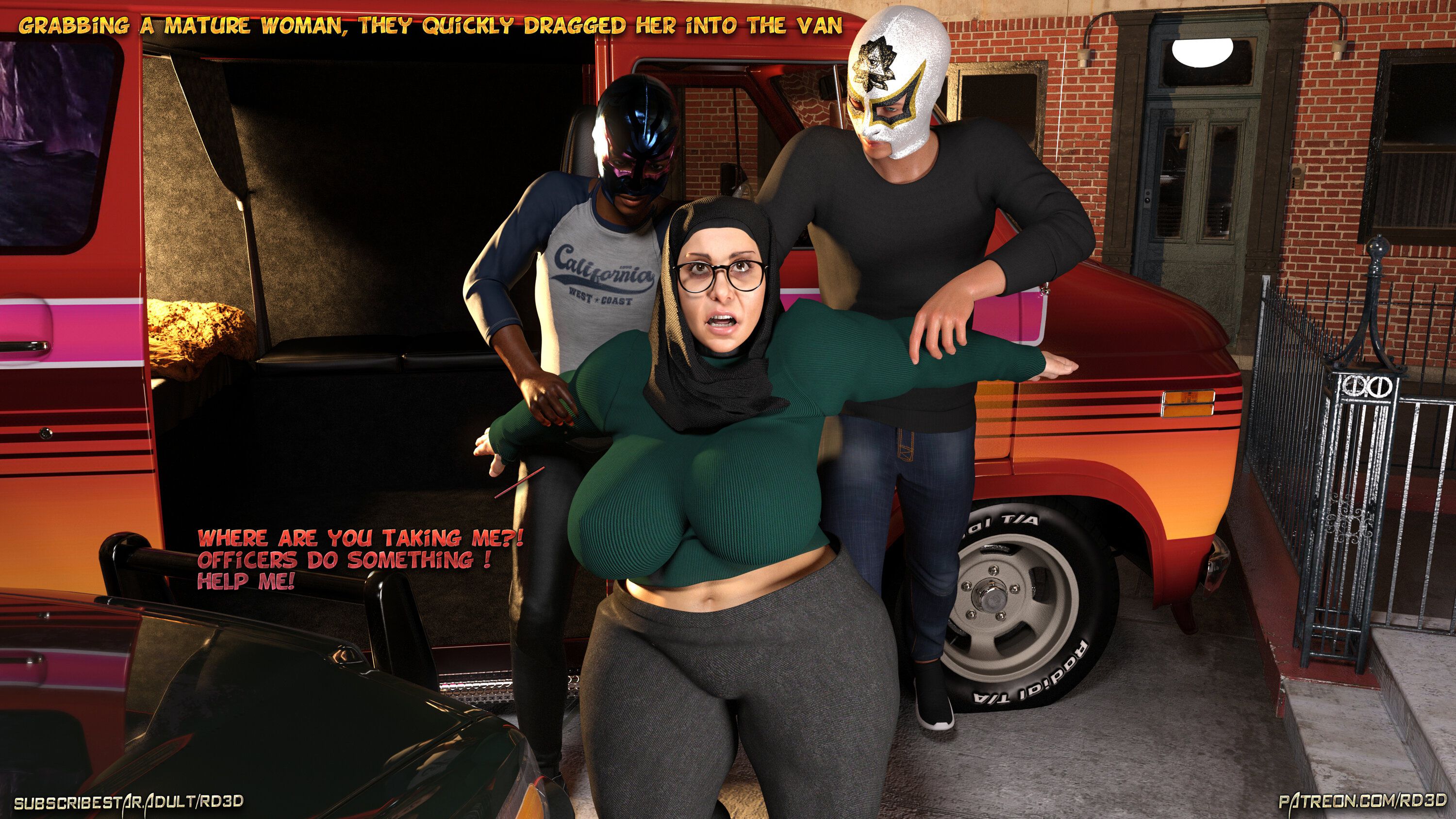 Lust Predators – Hijab Amatures [Real-Deal 3D] - Chapter 6 — Page 32