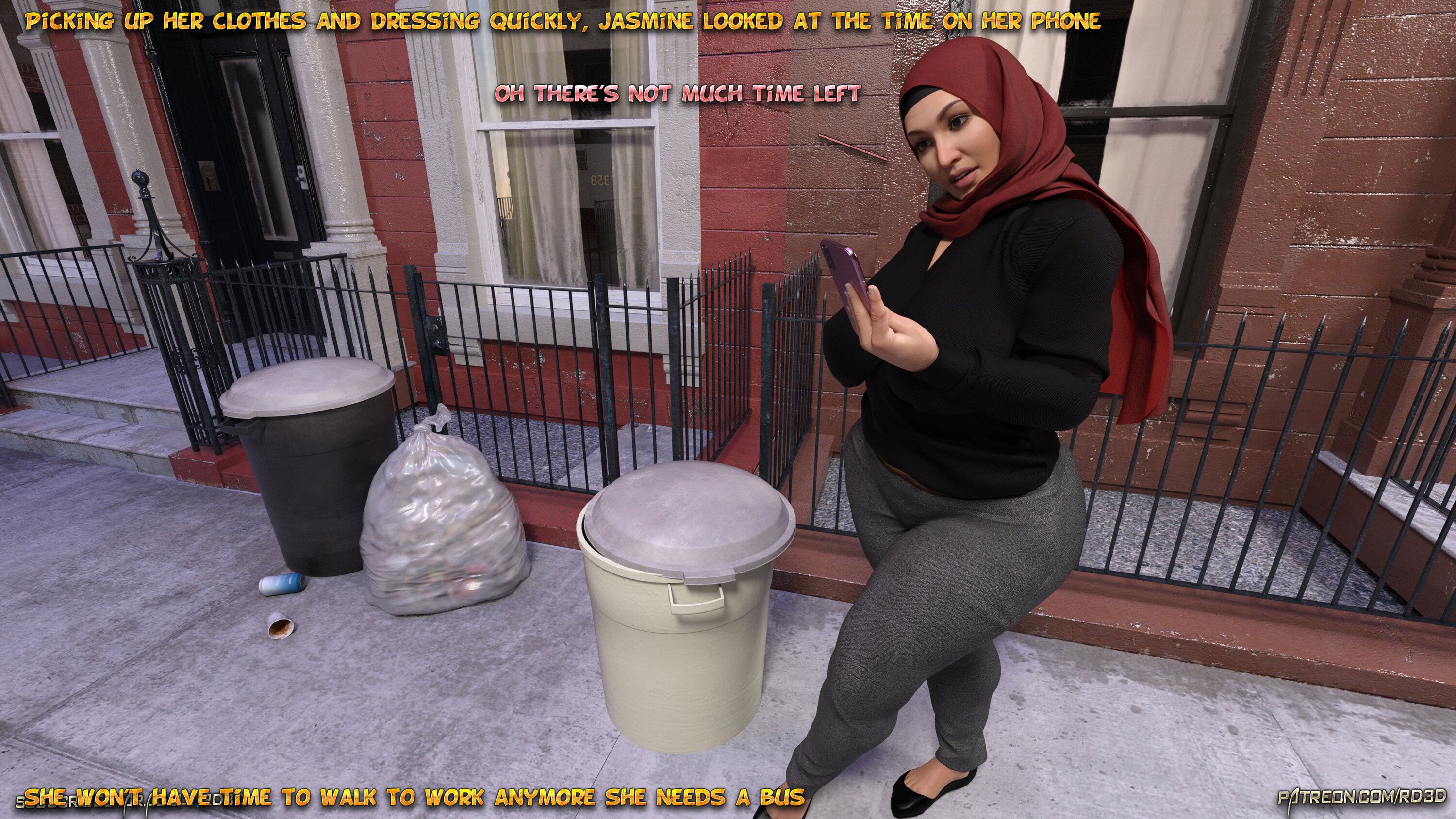 Lust Predators – Hijab Amatures [Real-Deal 3D] - Chapter 6 — Page 51