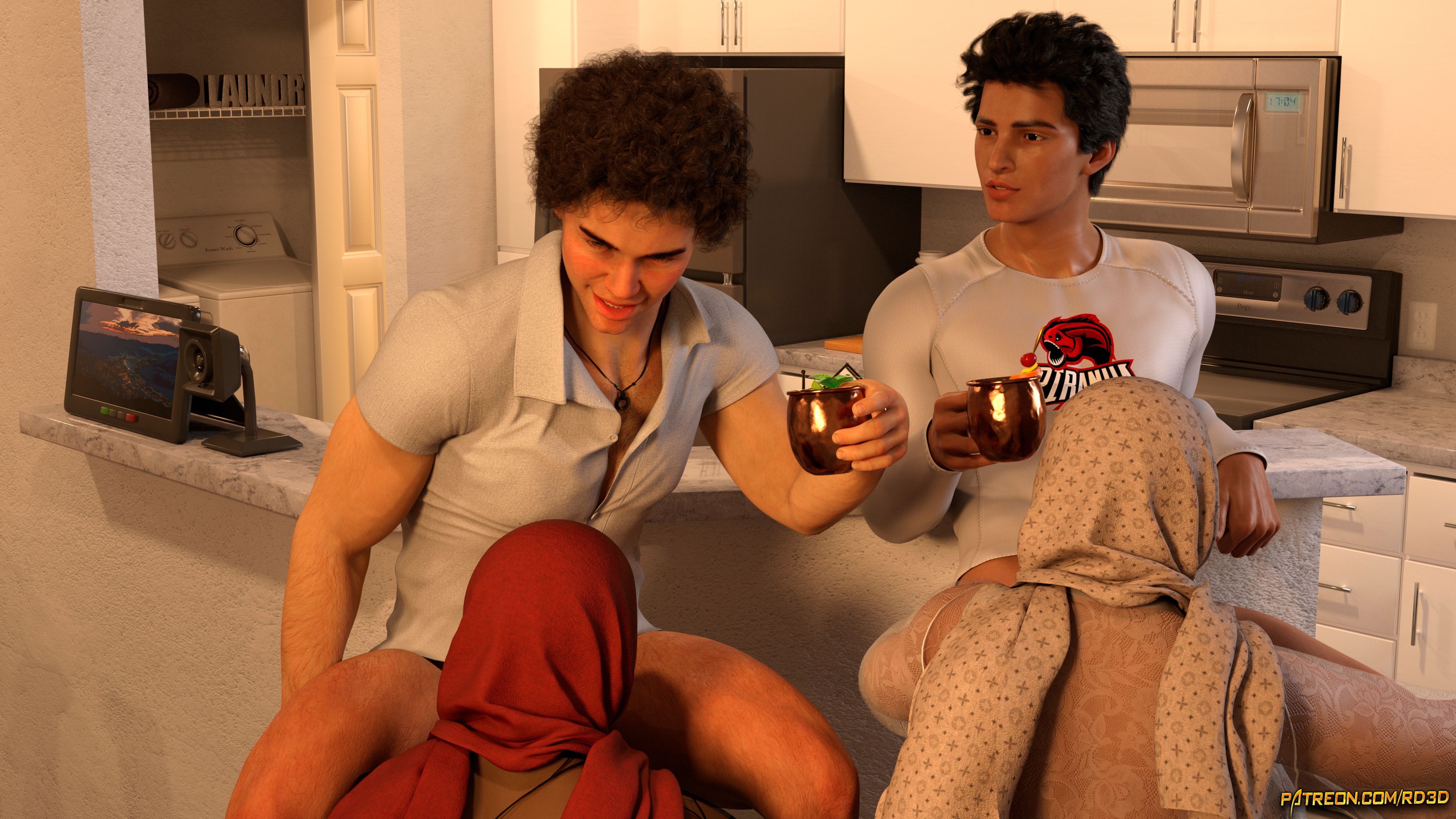 Lust Predators – Hijab Amatures [Real-Deal 3D] - Chapter 0.5 — Page 4