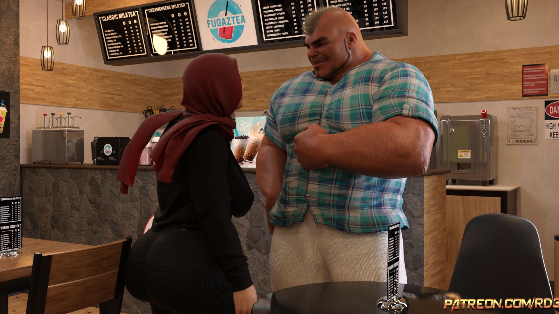 Lust Predators – Hijab Amatures [Real-Deal 3D] - Chapter 3 — Page 11