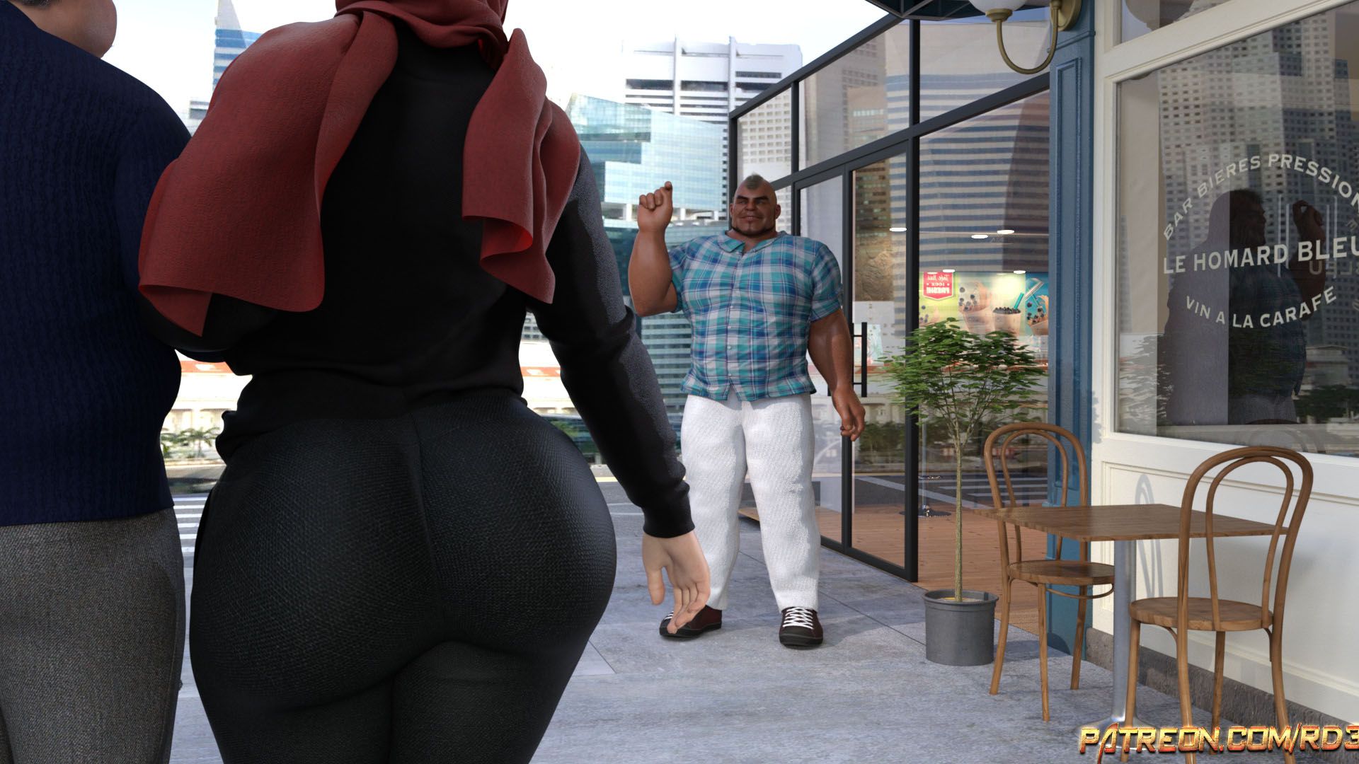 Lust Predators – Hijab Amatures [Real-Deal 3D] - Chapter 3 — Page 7