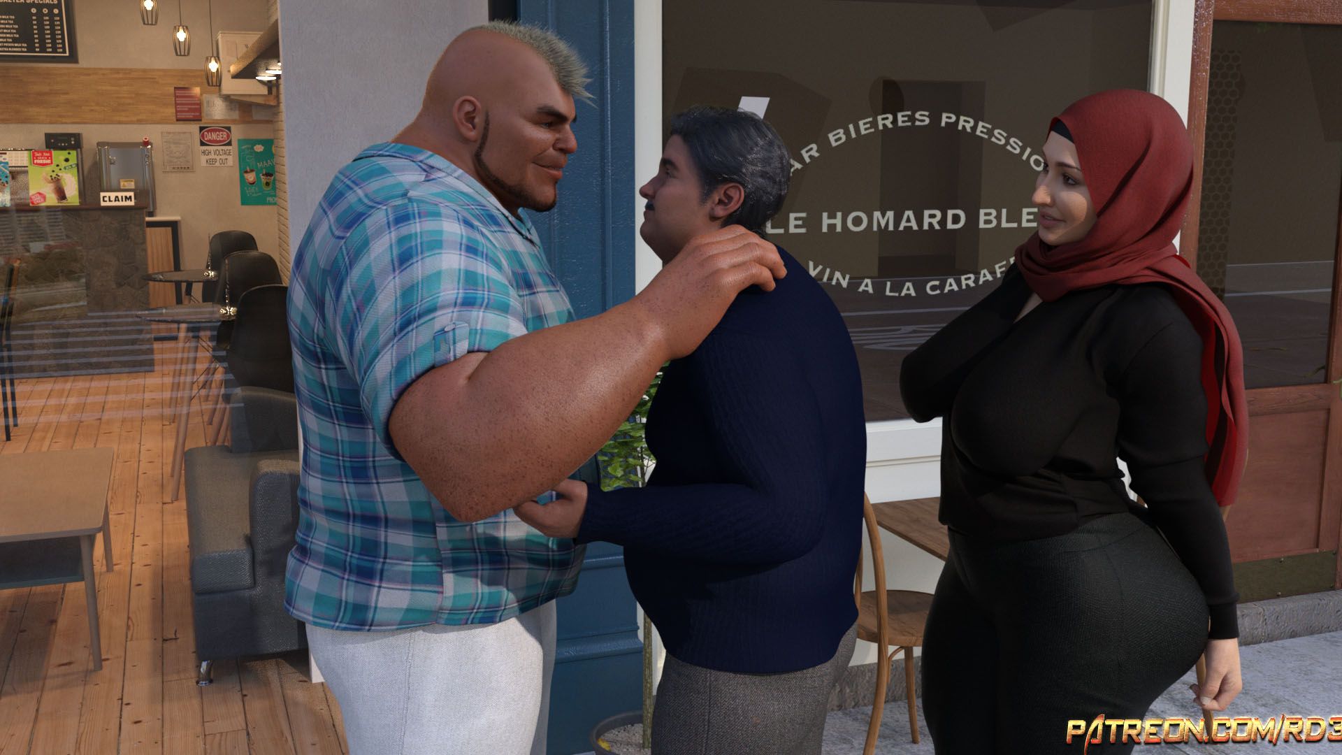 Lust Predators – Hijab Amatures [Real-Deal 3D] - Chapter 3 — Page 8