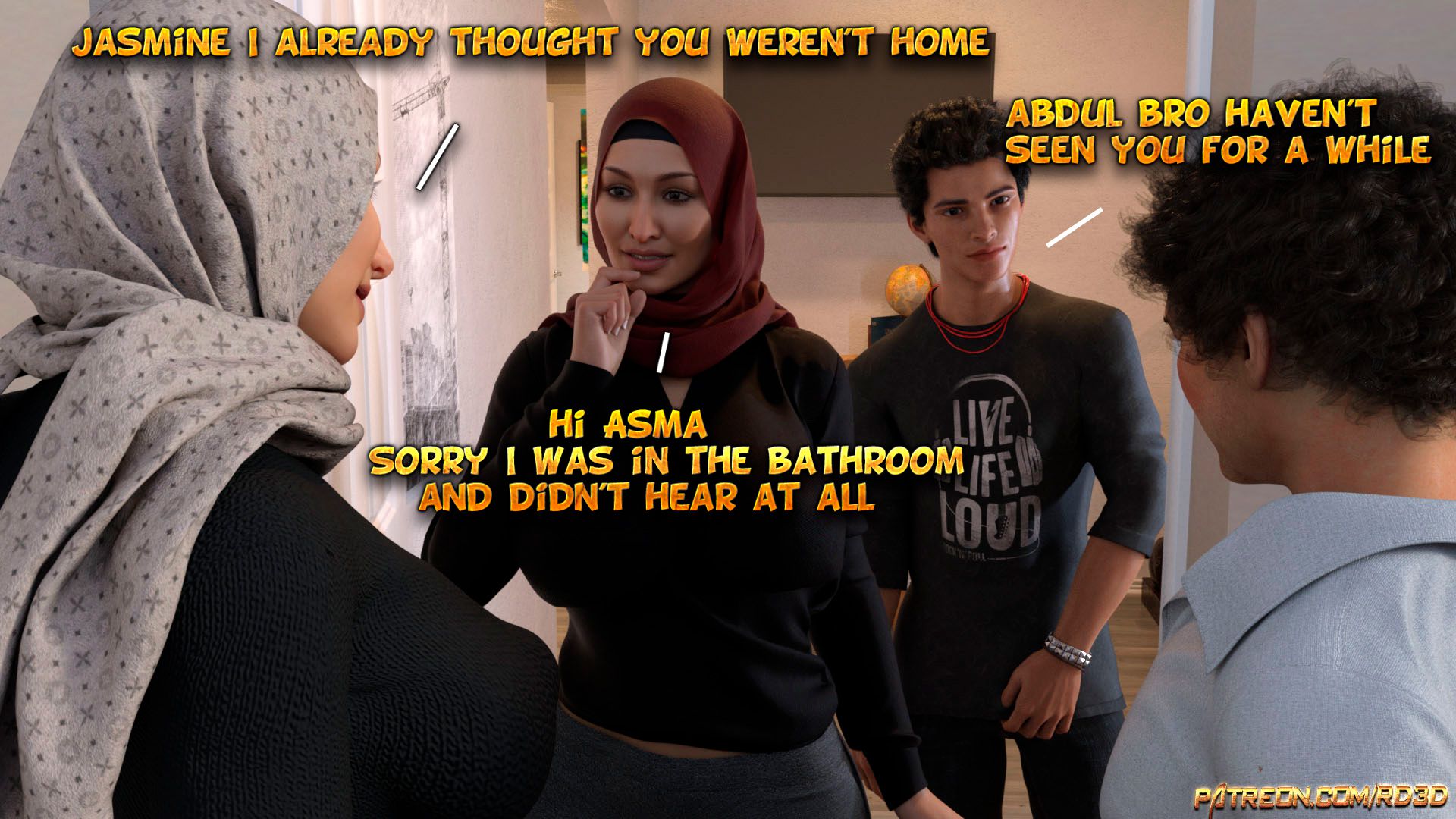 Lust Predators – Hijab Amatures [Real-Deal 3D] - Chapter 2 — Page 30
