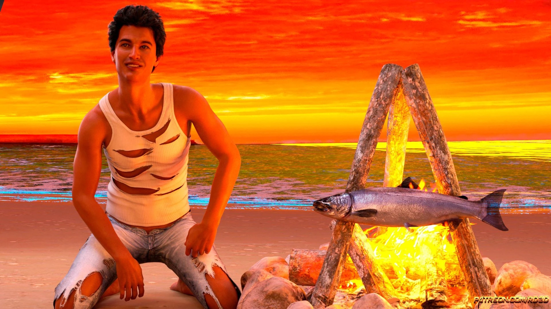 Lust Predators – Hijab Amatures [Real-Deal 3D] - Chapter 0.2 — Page 35