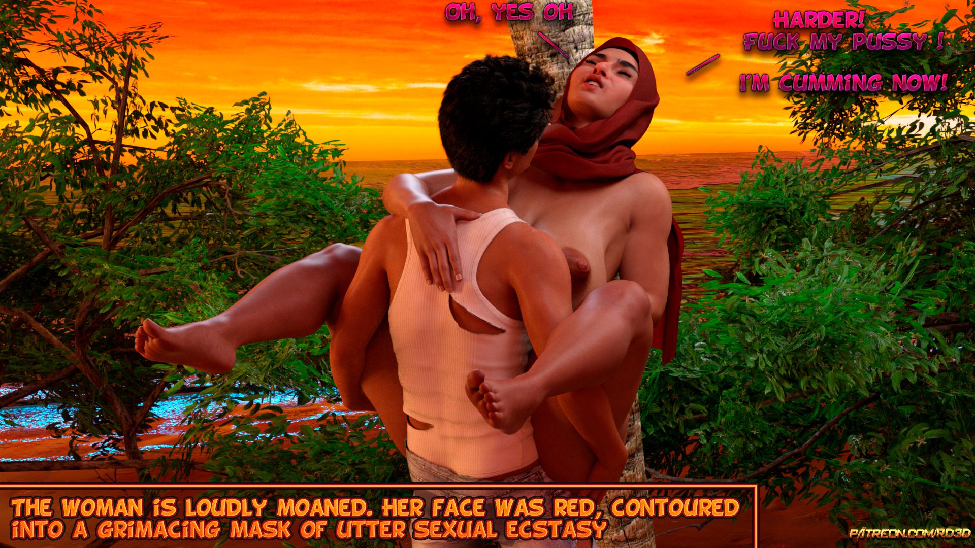 Lust Predators – Hijab Amatures [Real-Deal 3D] - Chapter 0.2 — Page 71