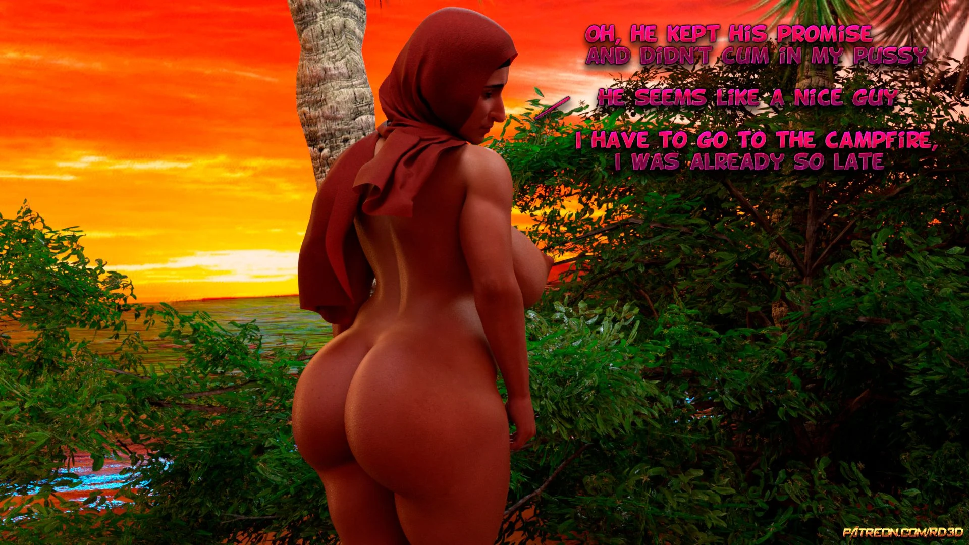 Lust Predators – Hijab Amatures [Real-Deal 3D] - Chapter 0.2 — Page 75