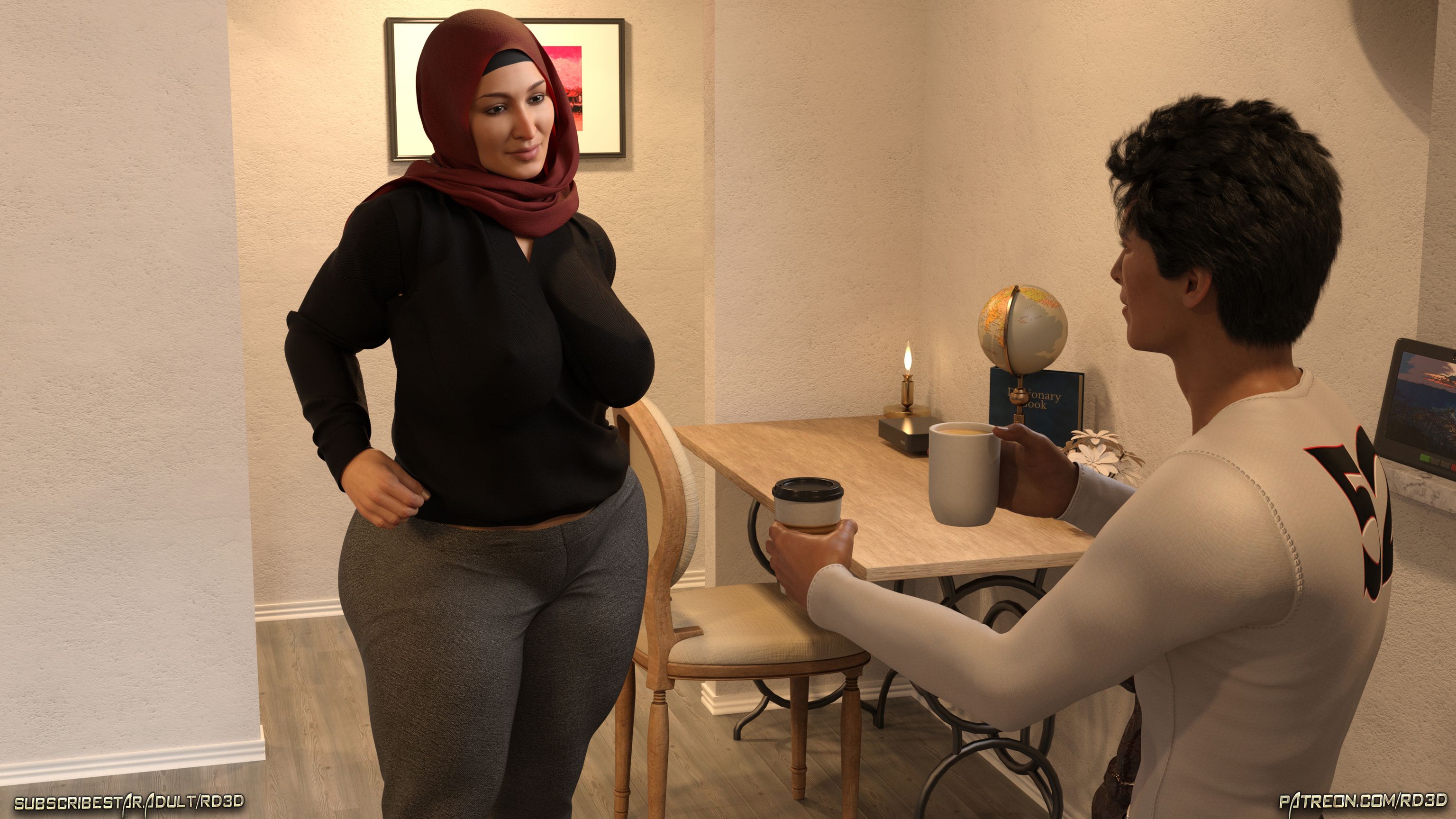 Lust Predators – Hijab Amatures [Real-Deal 3D] - Chapter 6 — Page 15