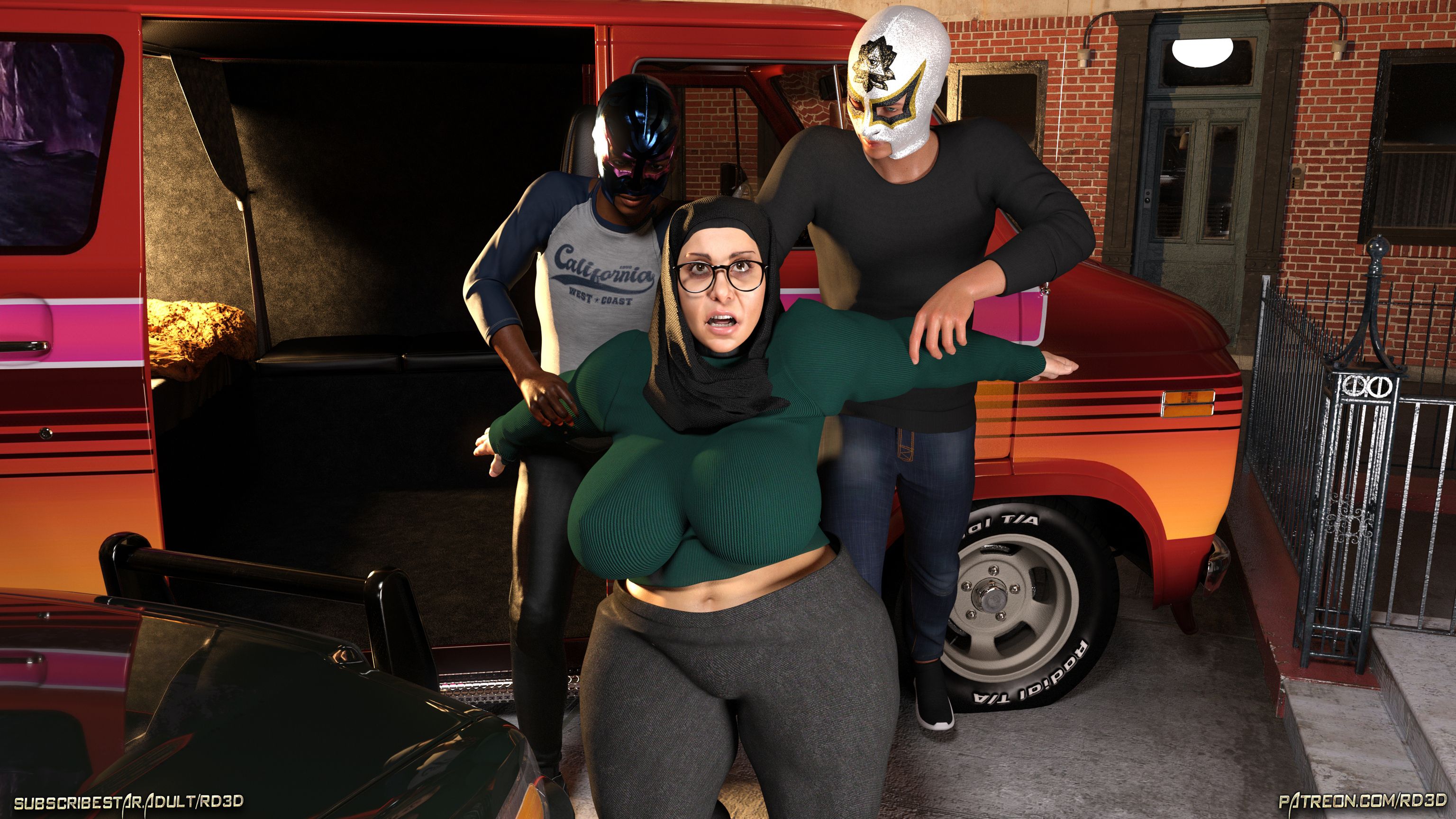 Lust Predators – Hijab Amatures [Real-Deal 3D] - Chapter 6 — Page 32