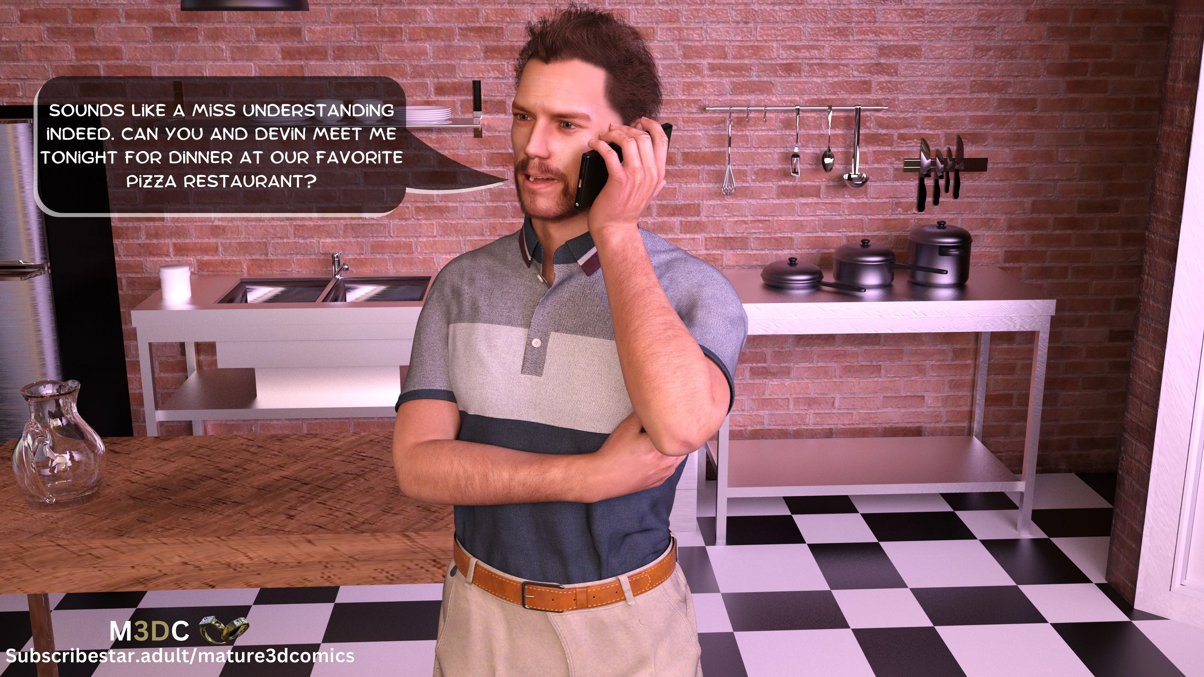 Midnight Voyeur [Mature3DComics] - Chapter 4 — Page 4