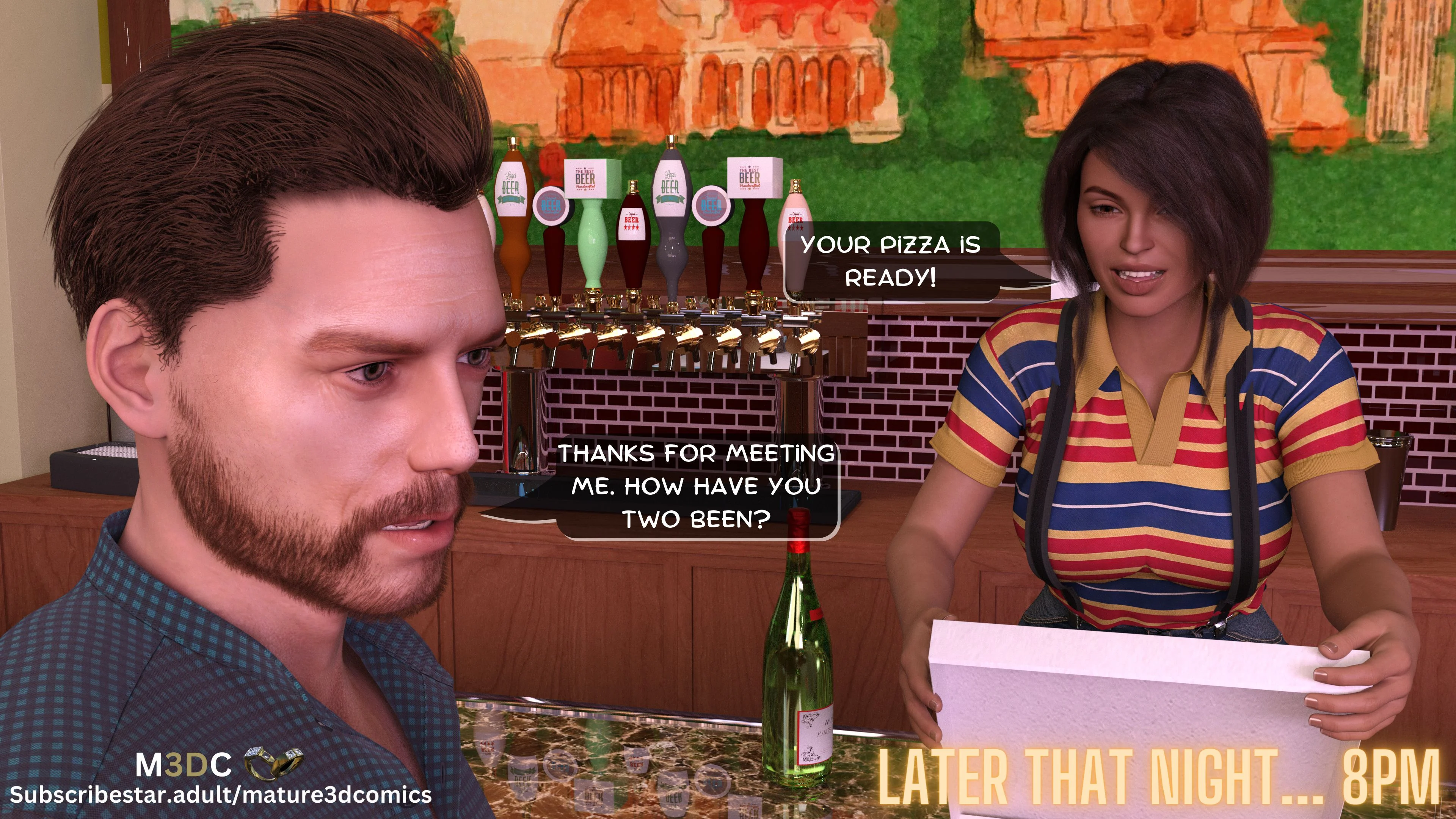 Midnight Voyeur [Mature3DComics] - Chapter 4 — Page 8