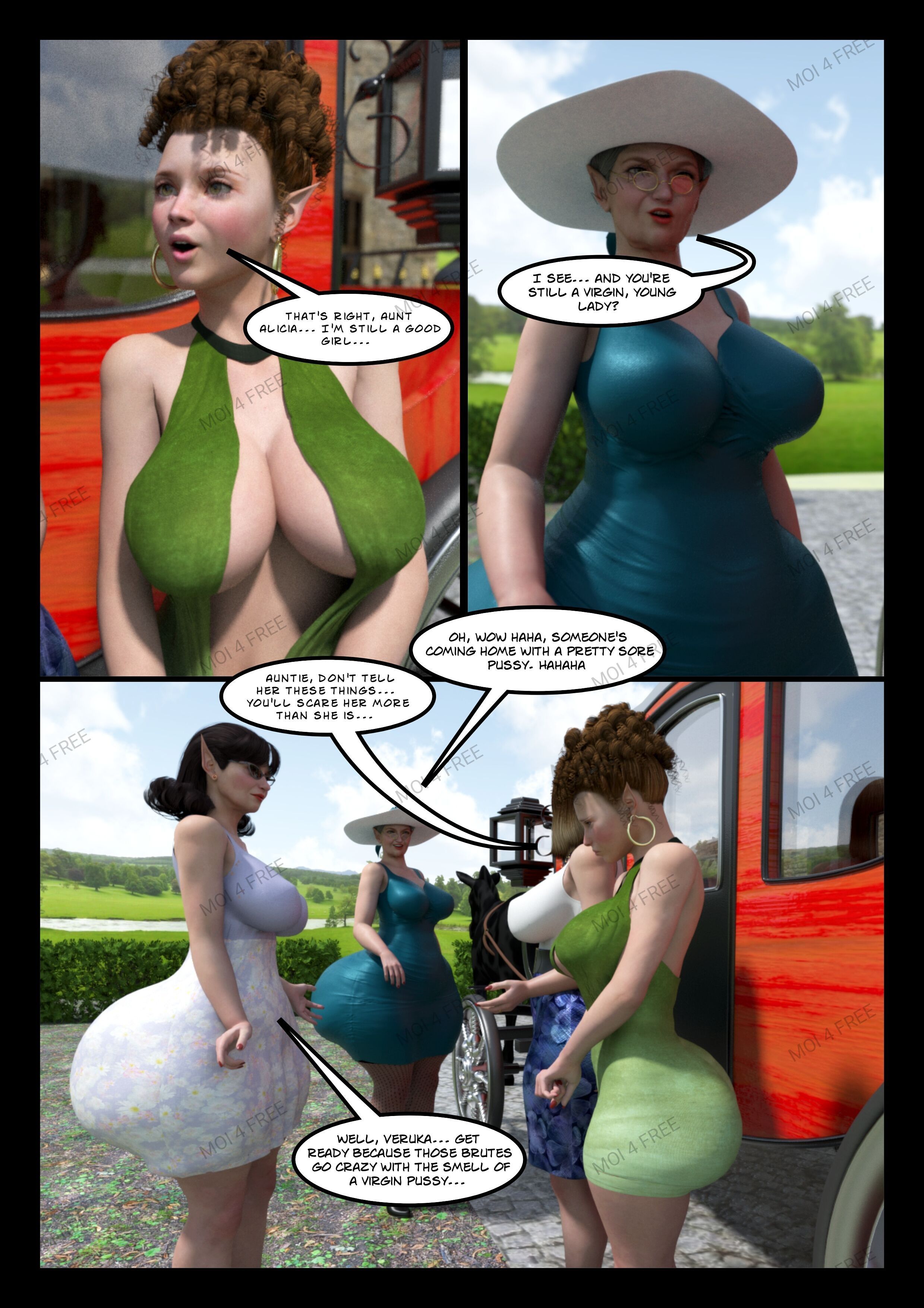 The Alpha Male Of The House [Moiarte3D] - Chapter 6.1 — Page 18