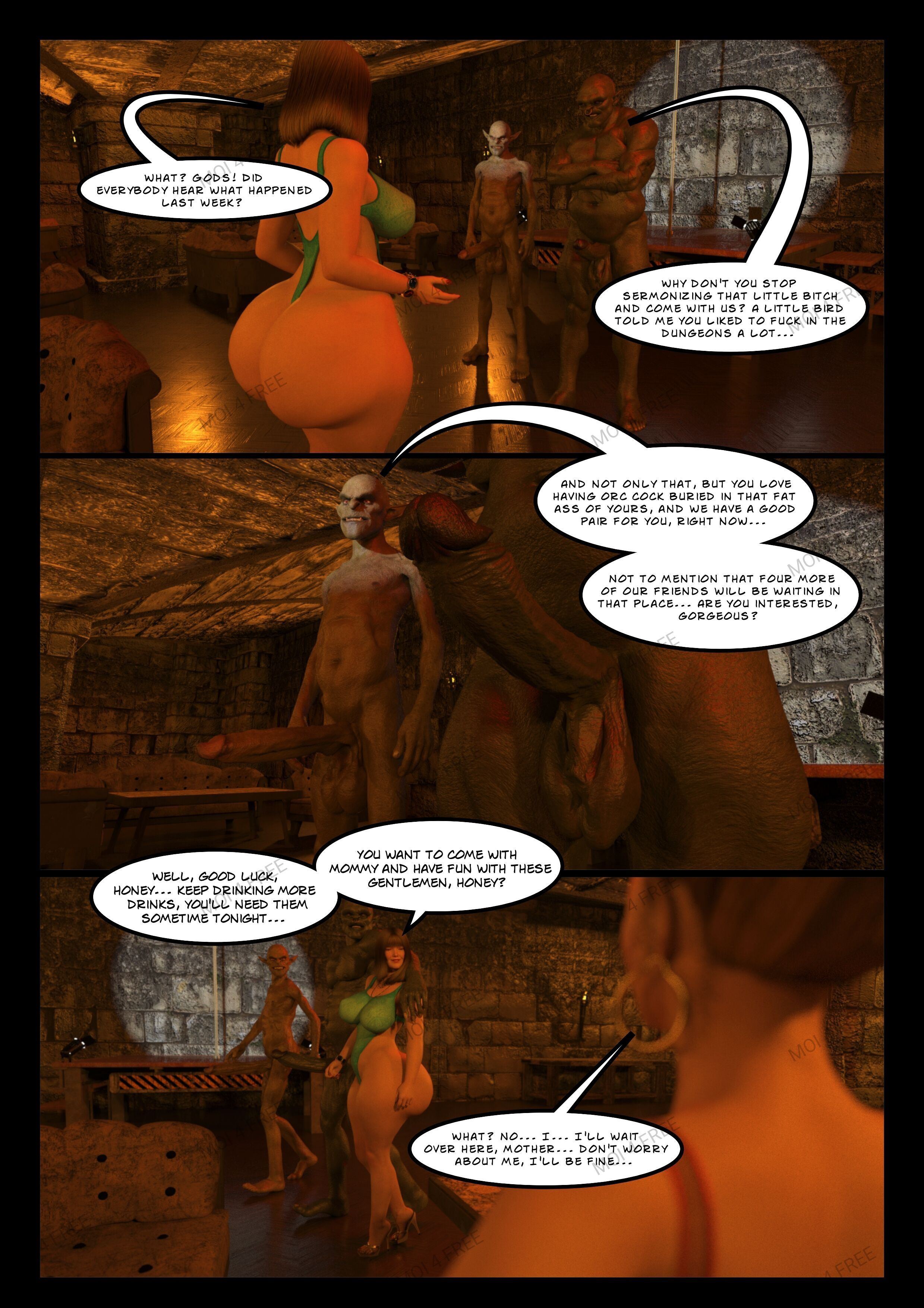 The Alpha Male Of The House [Moiarte3D] - Chapter 6.1 — Page 42