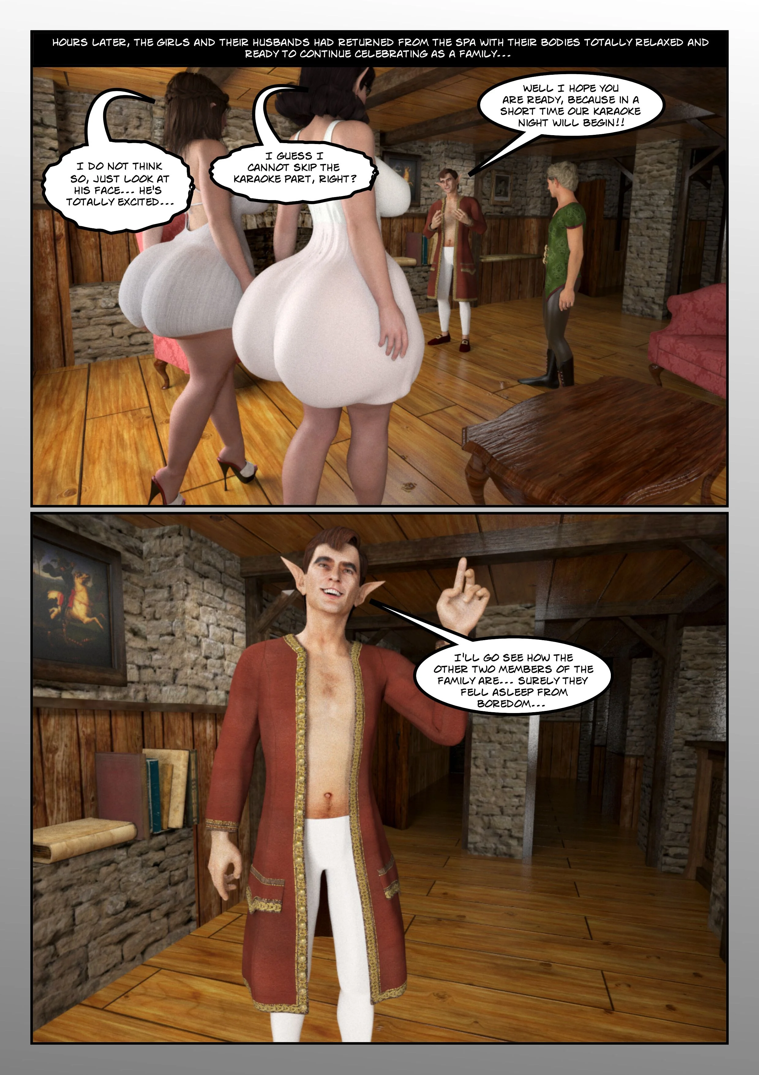 The Alpha Male Of The House [Moiarte3D] - Chapter 3 — Page 34