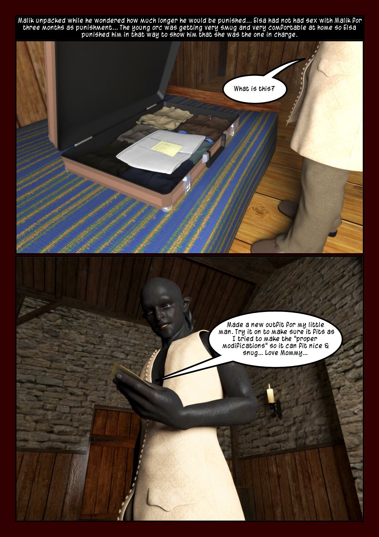 The Alpha Male Of The House [Moiarte3D] - Chapter 2 — Page 12