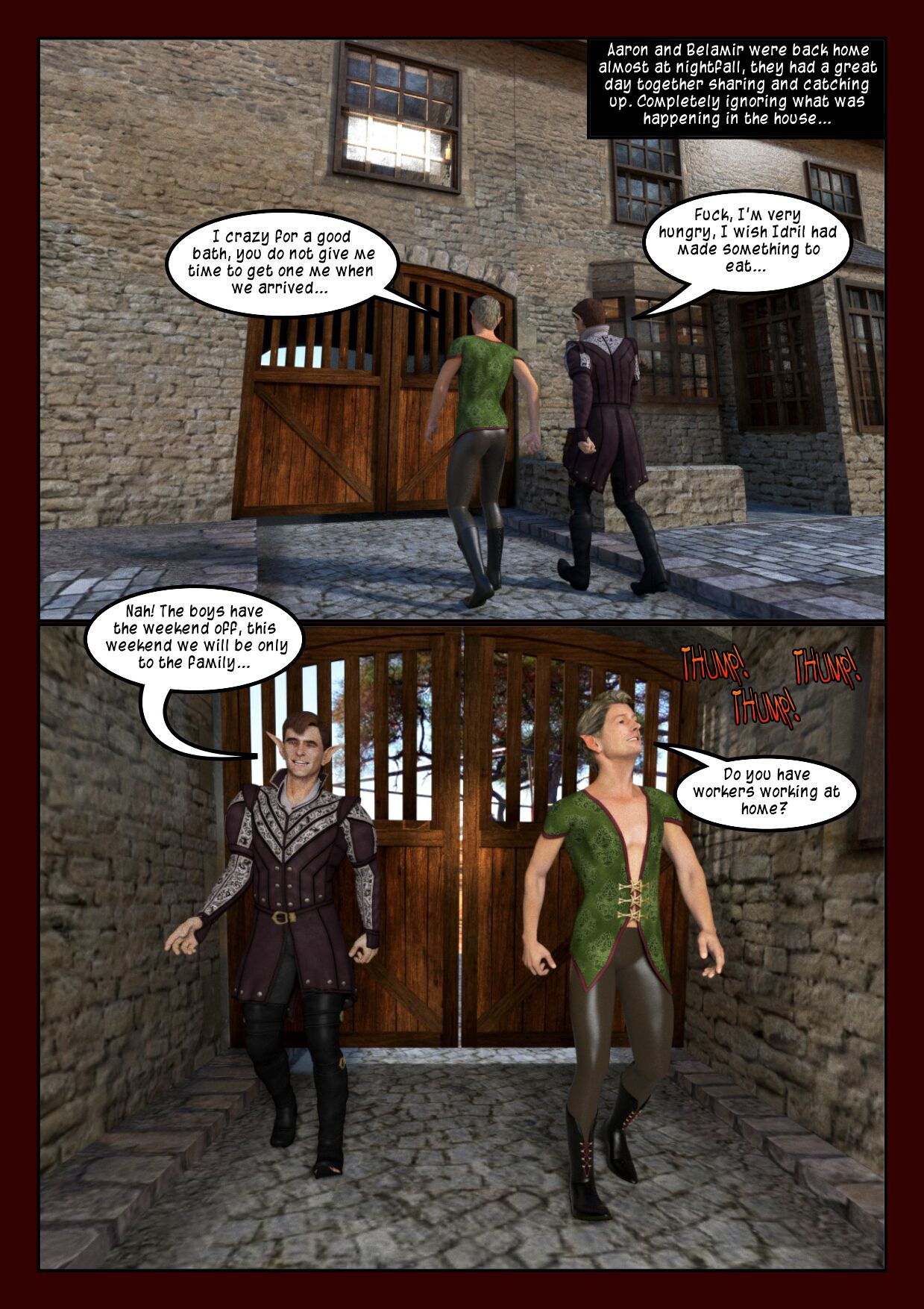 The Alpha Male Of The House [Moiarte3D] - Chapter 2 — Page 34