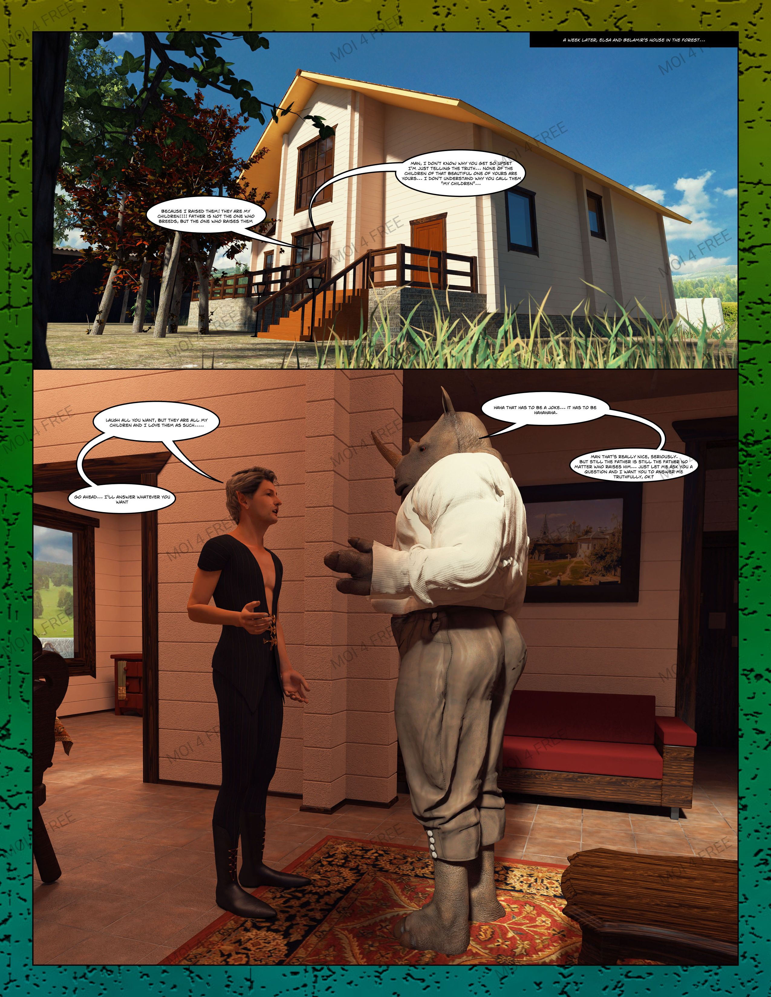 The Alpha Male Of The House [Moiarte3D] - Chapter 6.3 — Page 44