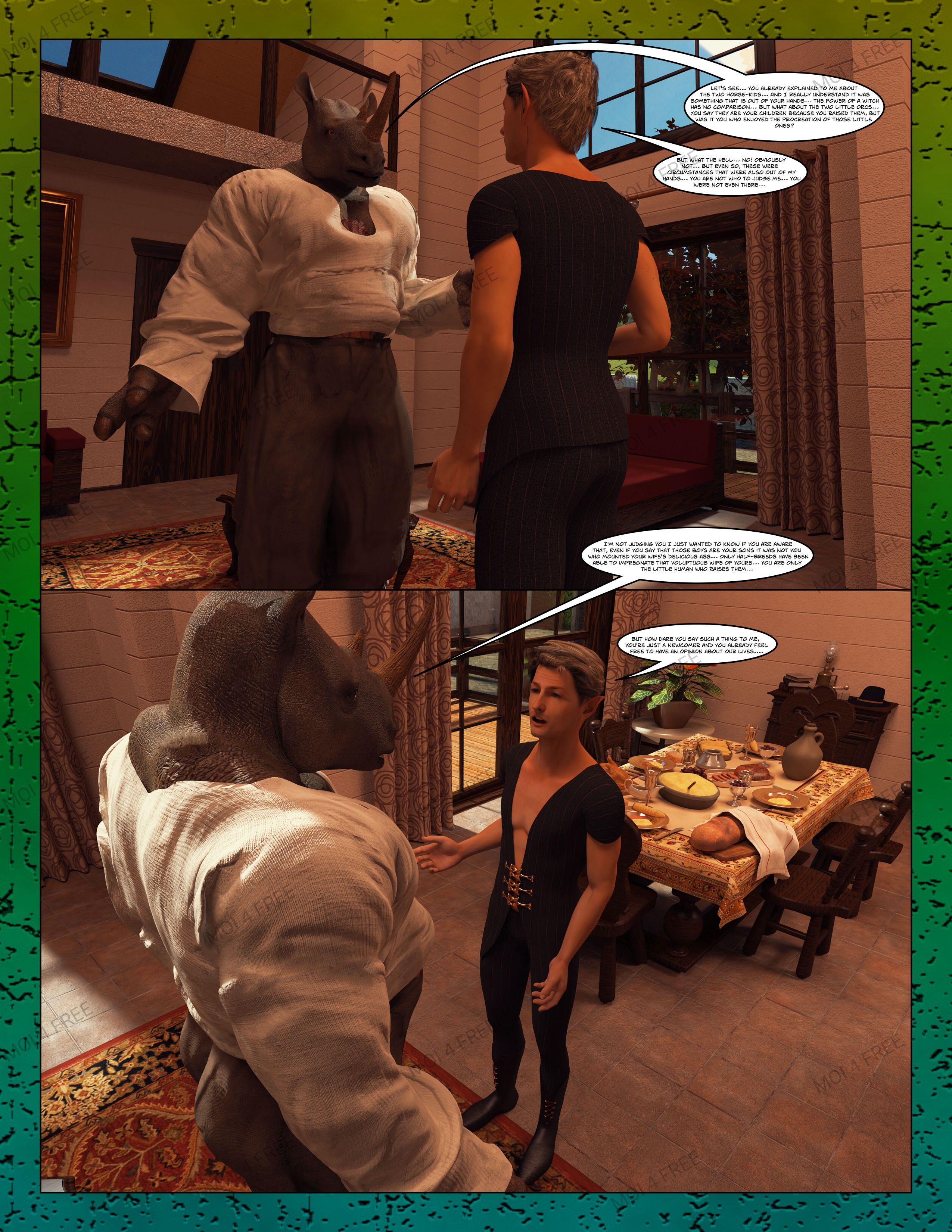 The Alpha Male Of The House [Moiarte3D] - Chapter 6.3 — Page 45