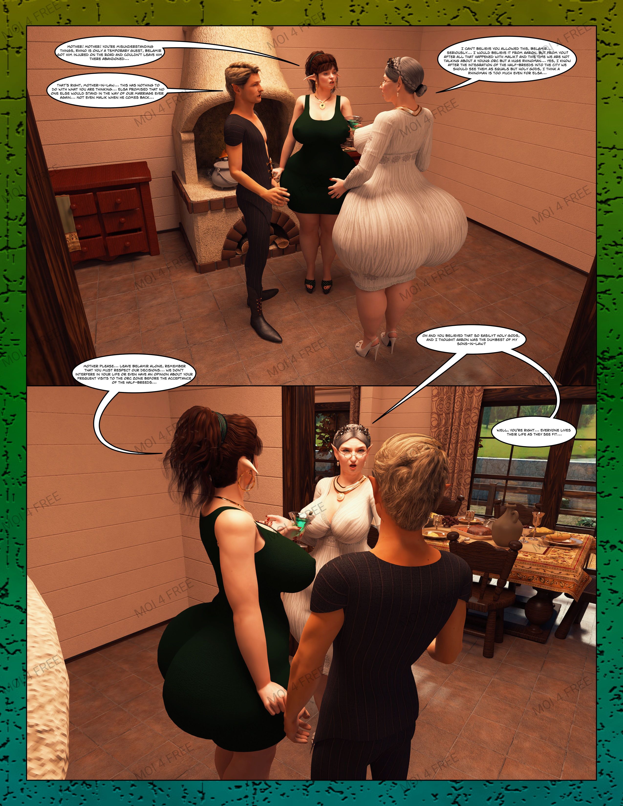 The Alpha Male Of The House [Moiarte3D] - Chapter 6.3 — Page 50