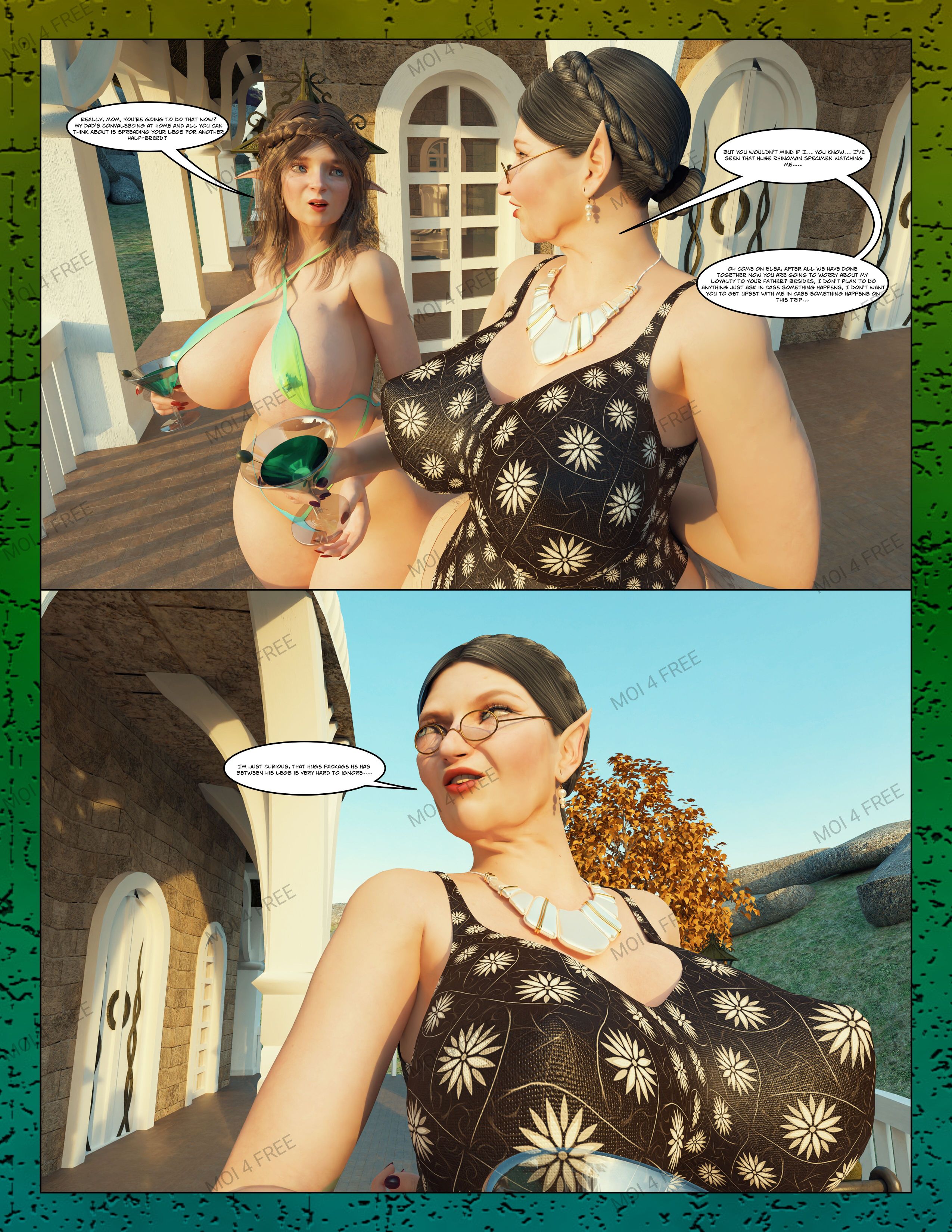 The Alpha Male Of The House [Moiarte3D] - Chapter 6.3 — Page 54