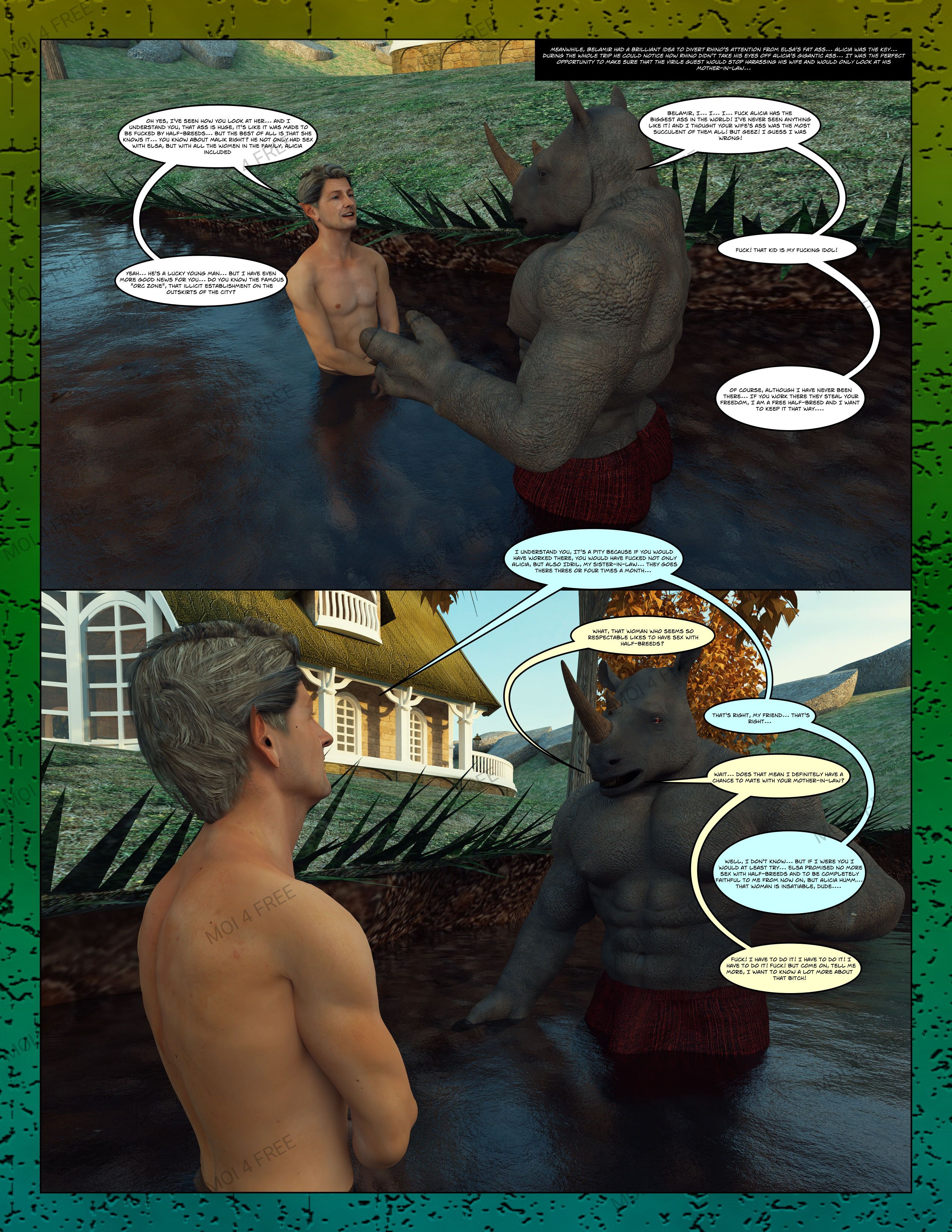 The Alpha Male Of The House [Moiarte3D] - Chapter 6.3 — Page 55