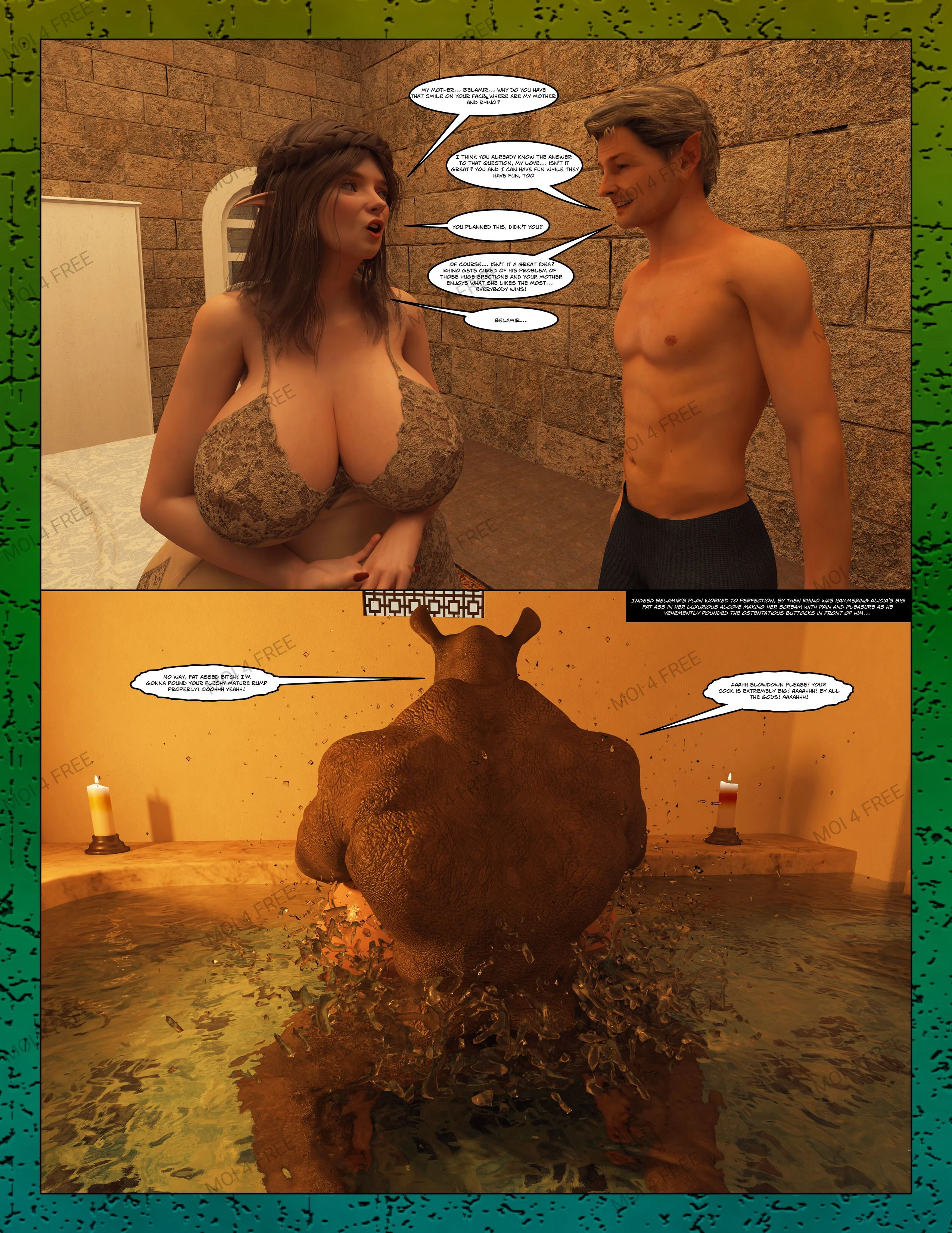 The Alpha Male Of The House [Moiarte3D] - Chapter 6.3 — Page 65