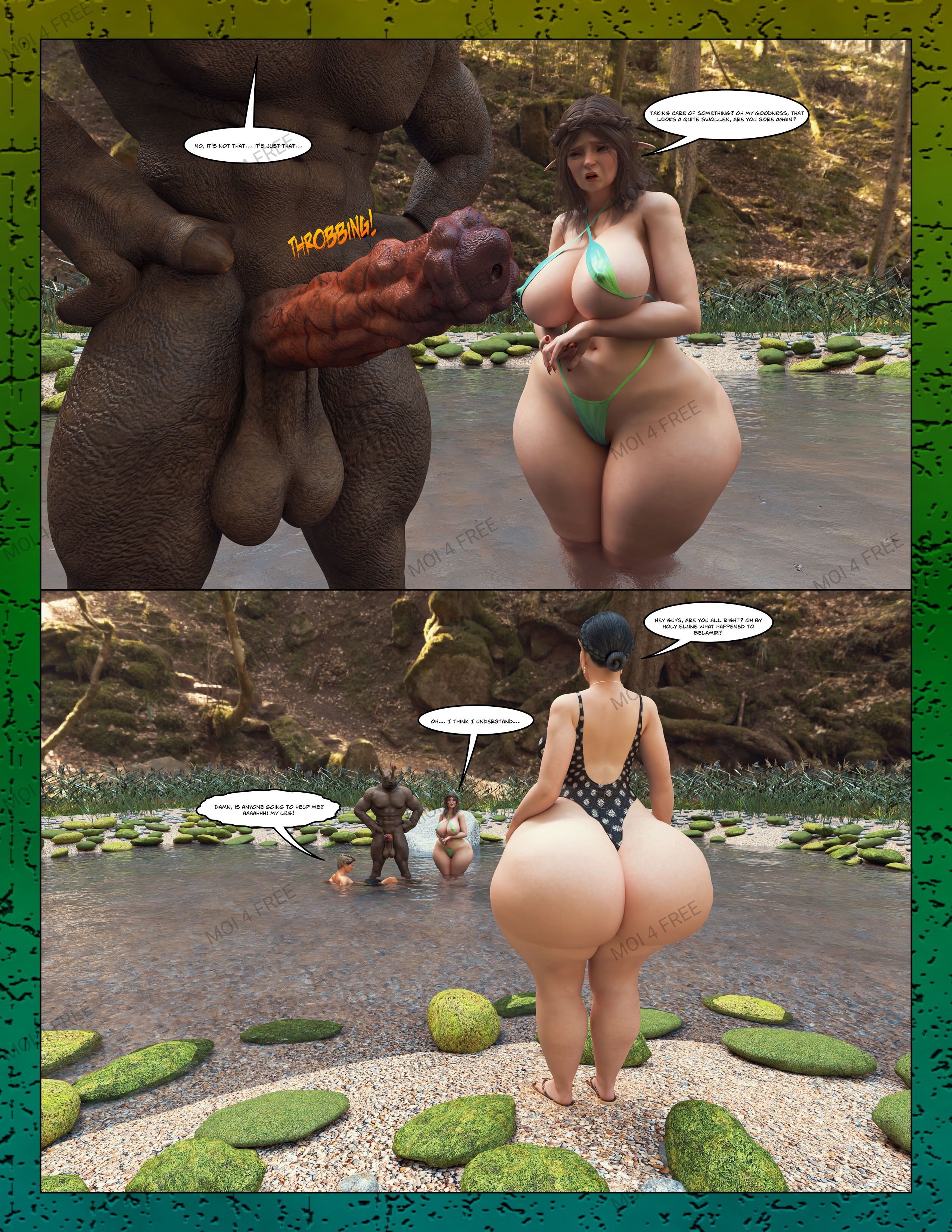 The Alpha Male Of The House [Moiarte3D] - Chapter 6.3 — Page 89