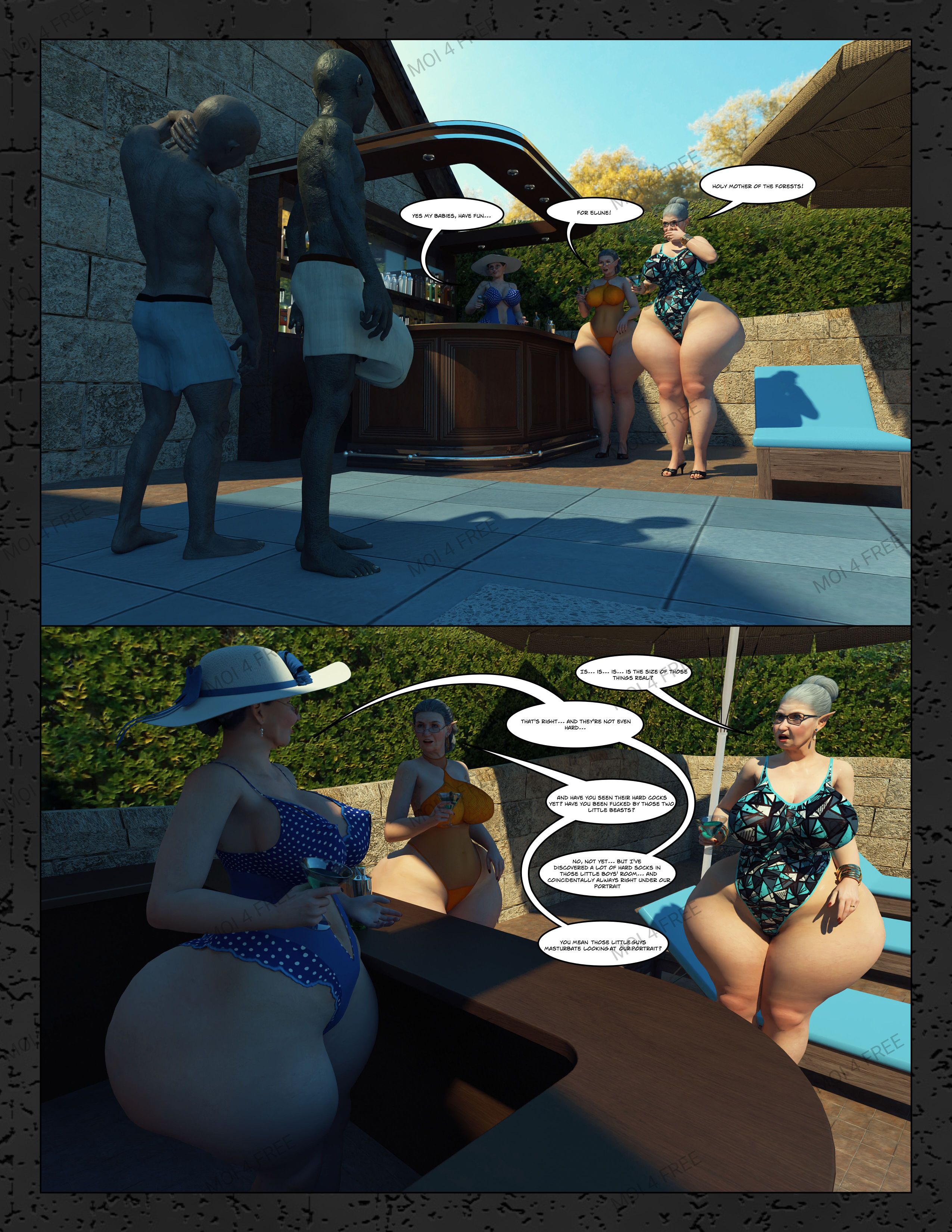 The Alpha Male Of The House [Moiarte3D] - Chapter 6.3 — Page 9