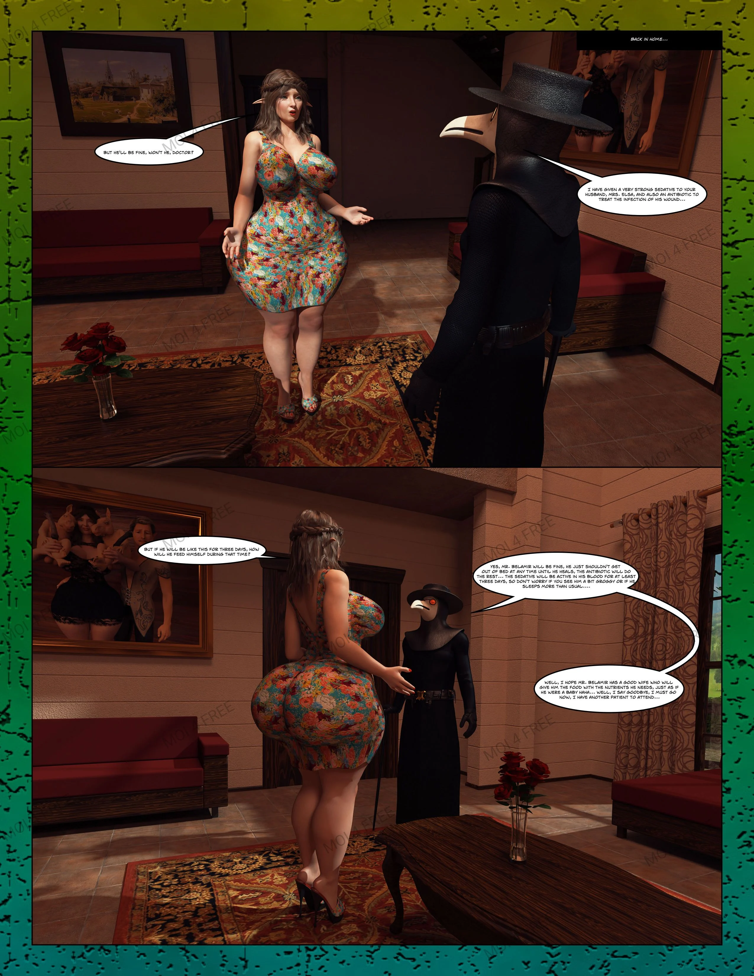 The Alpha Male Of The House [Moiarte3D] - Chapter 6.3 — Page 90