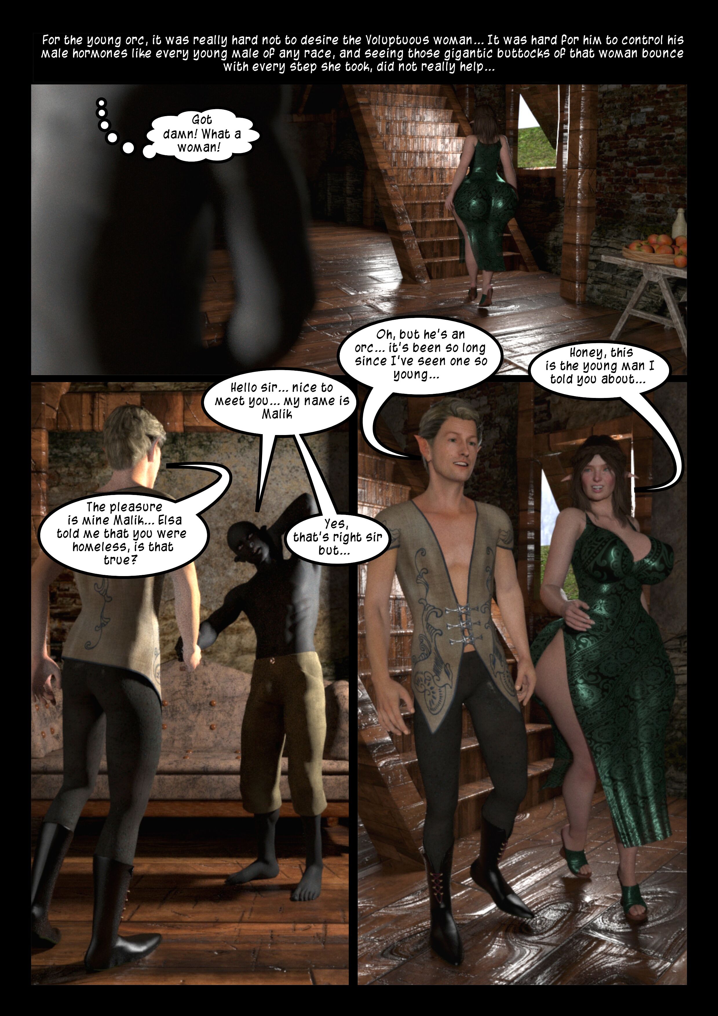 The Alpha Male Of The House [Moiarte3D] - Chapter 1 — Page 9