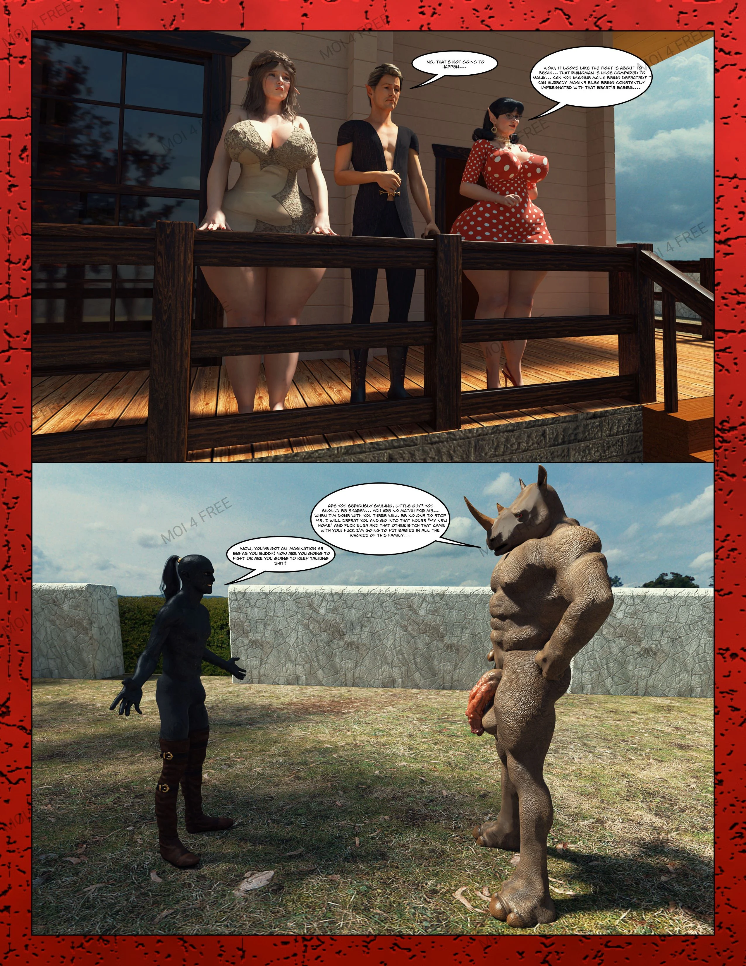 The Alpha Male Of The House [Moiarte3D] - Chapter 7 — Page 22