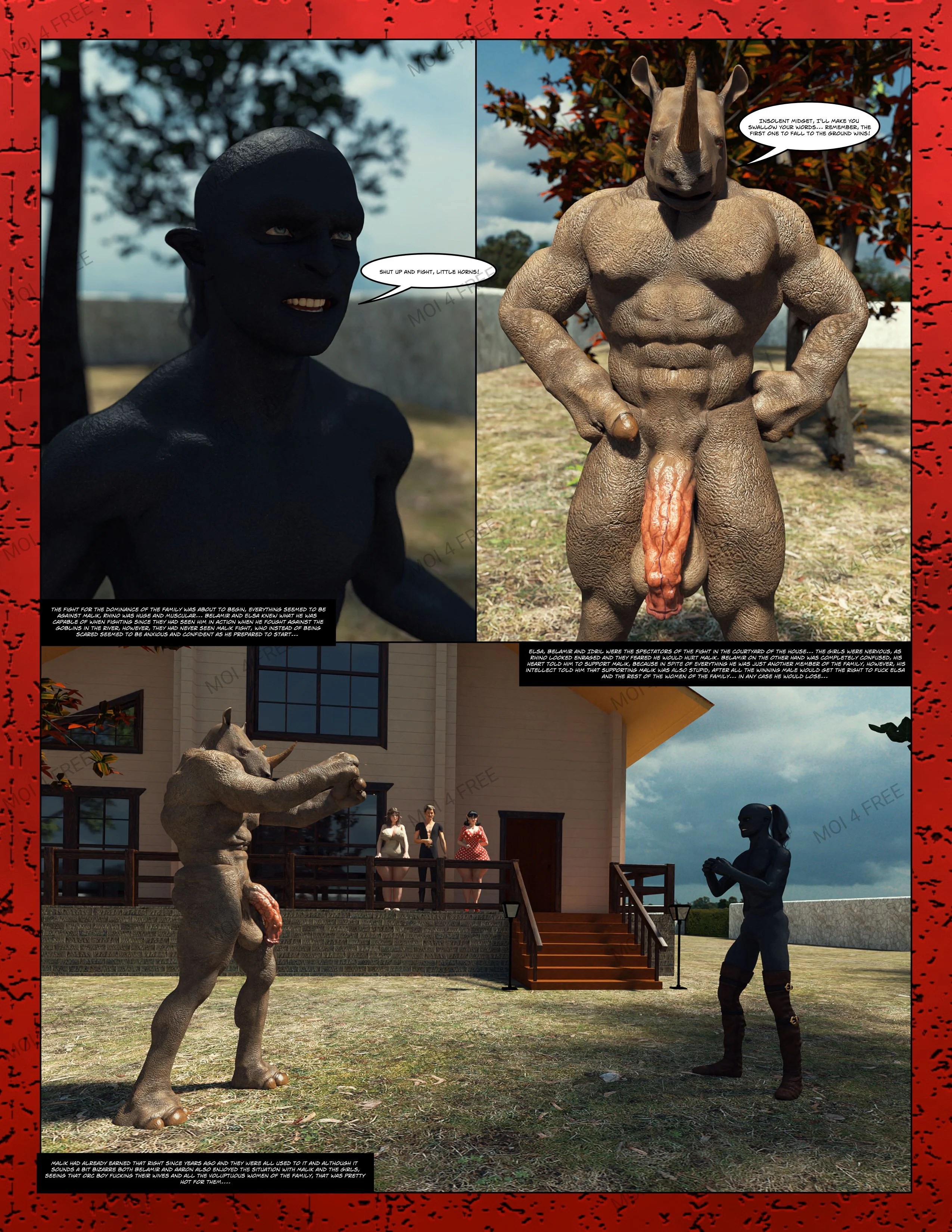 The Alpha Male Of The House [Moiarte3D] - Chapter 7 — Page 23