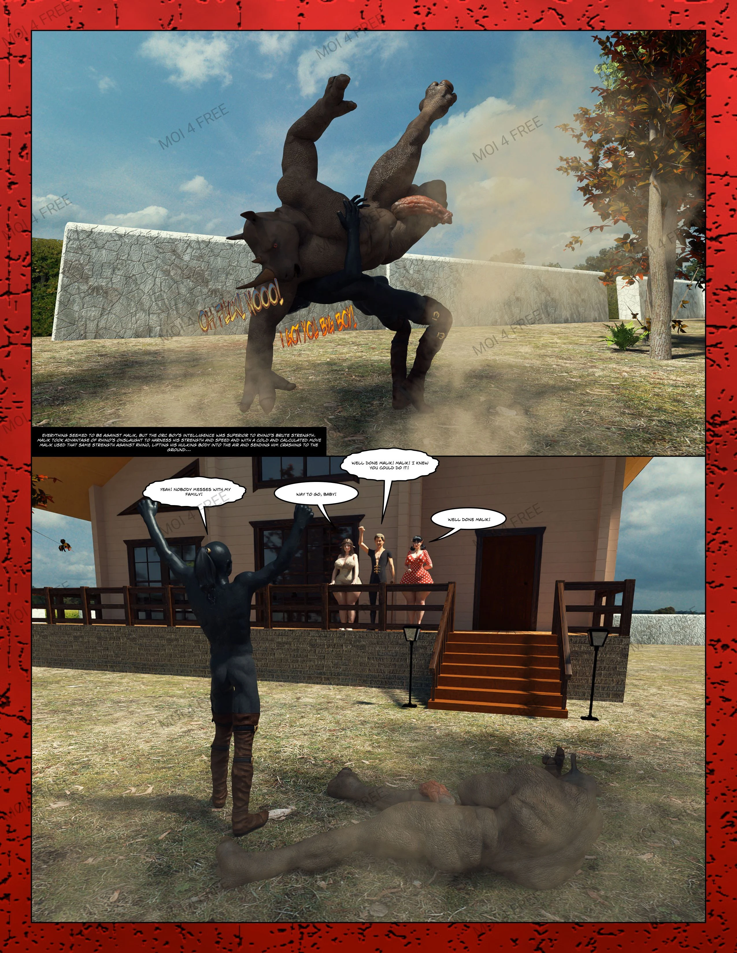 The Alpha Male Of The House [Moiarte3D] - Chapter 7 — Page 25