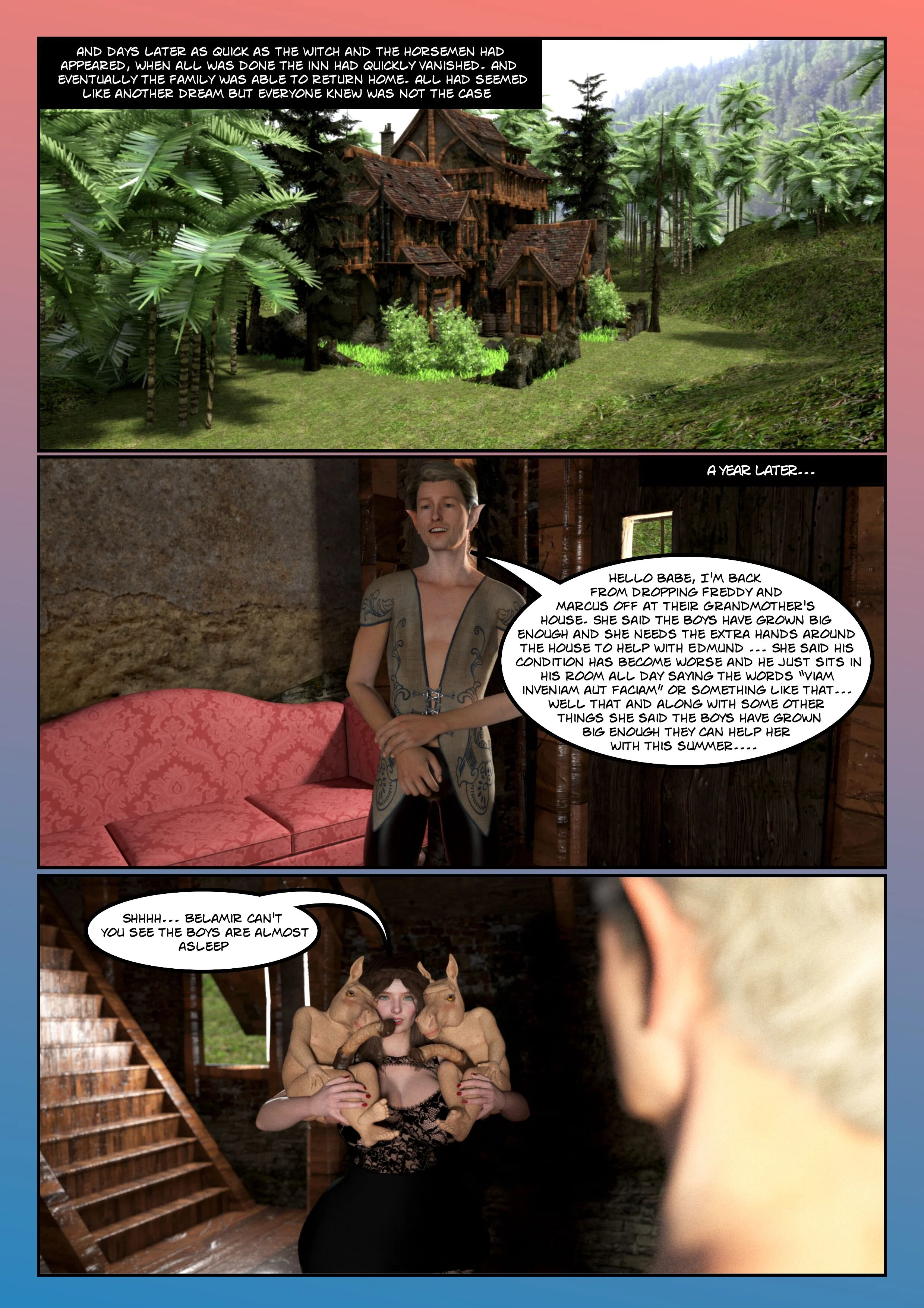 The Alpha Male Of The House [Moiarte3D] - Chapter 5 — Page 46