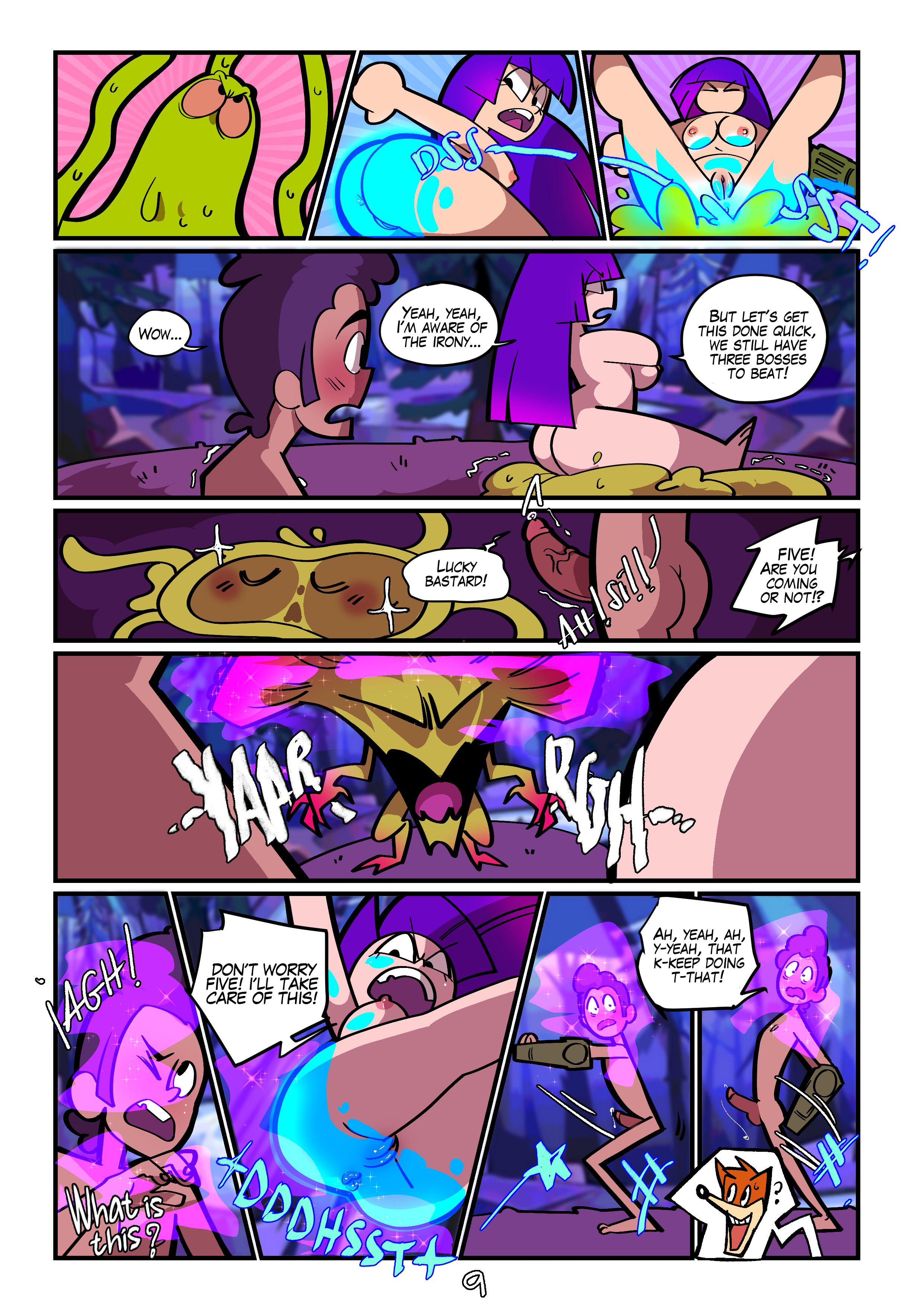 Speedrun And Naked (Glitch Techs) [Kalock] - Chapter 1 — Page 10