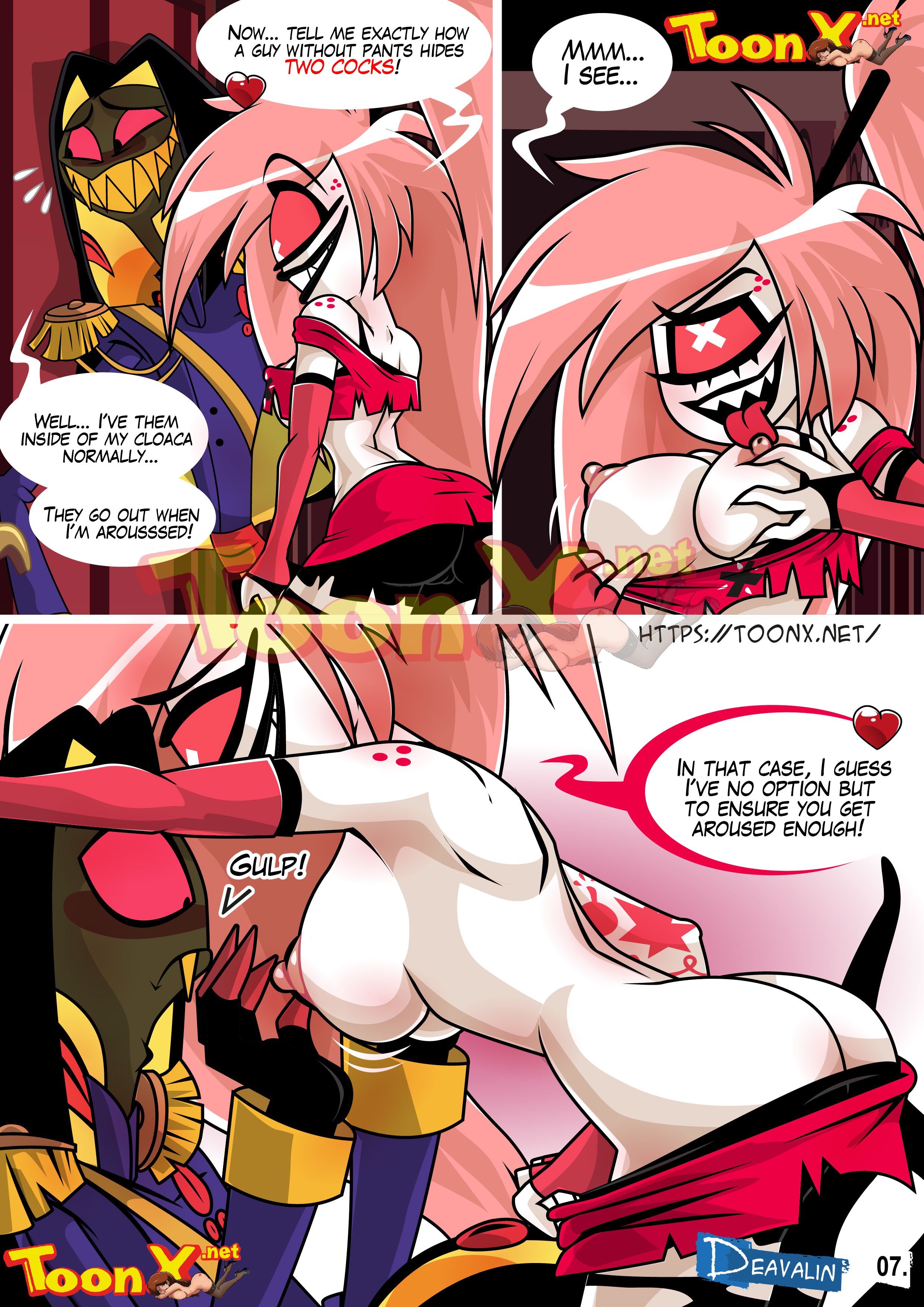 Sex (Hazbin Hotel) [Deavalin] - Chapter 1 — Page 8