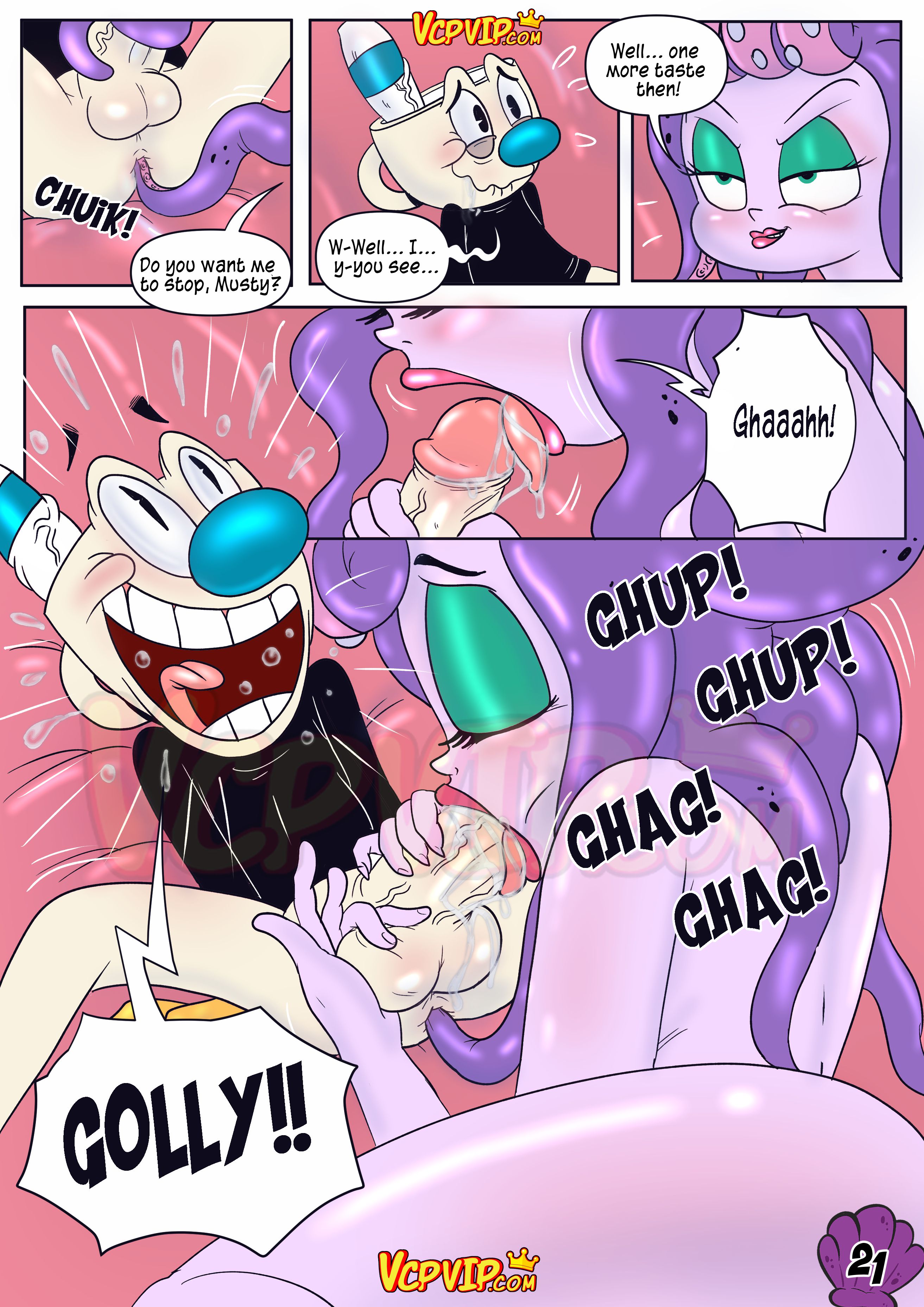 Delightfully Sweet Bon Bon (The Cuphead Show!) [Macergo] - Chapter 2 — Page 22